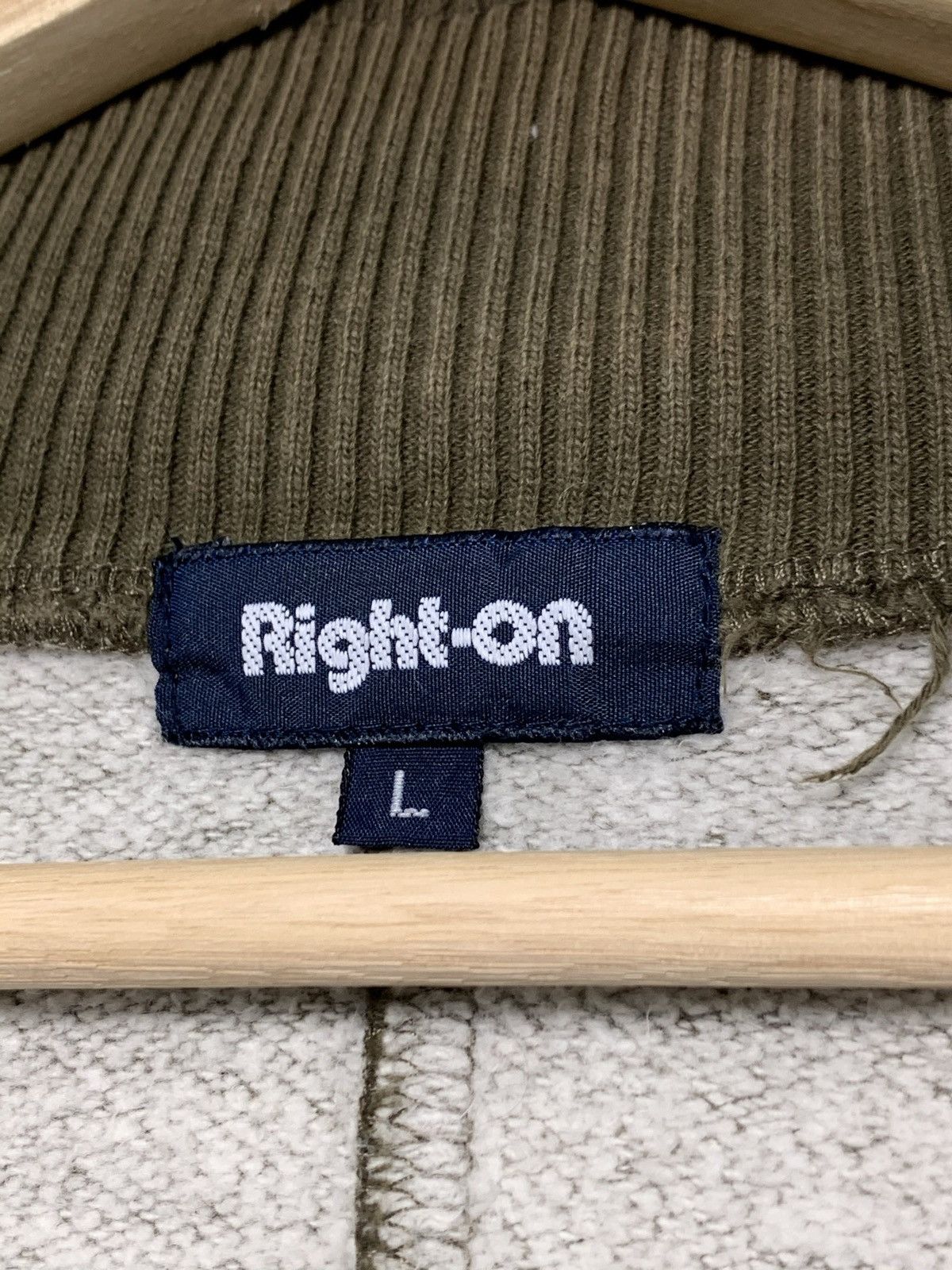 Japanese Brand Right on Zipper Sweater Size US L / EU 52-54 / 3 - 8 Thumbnail