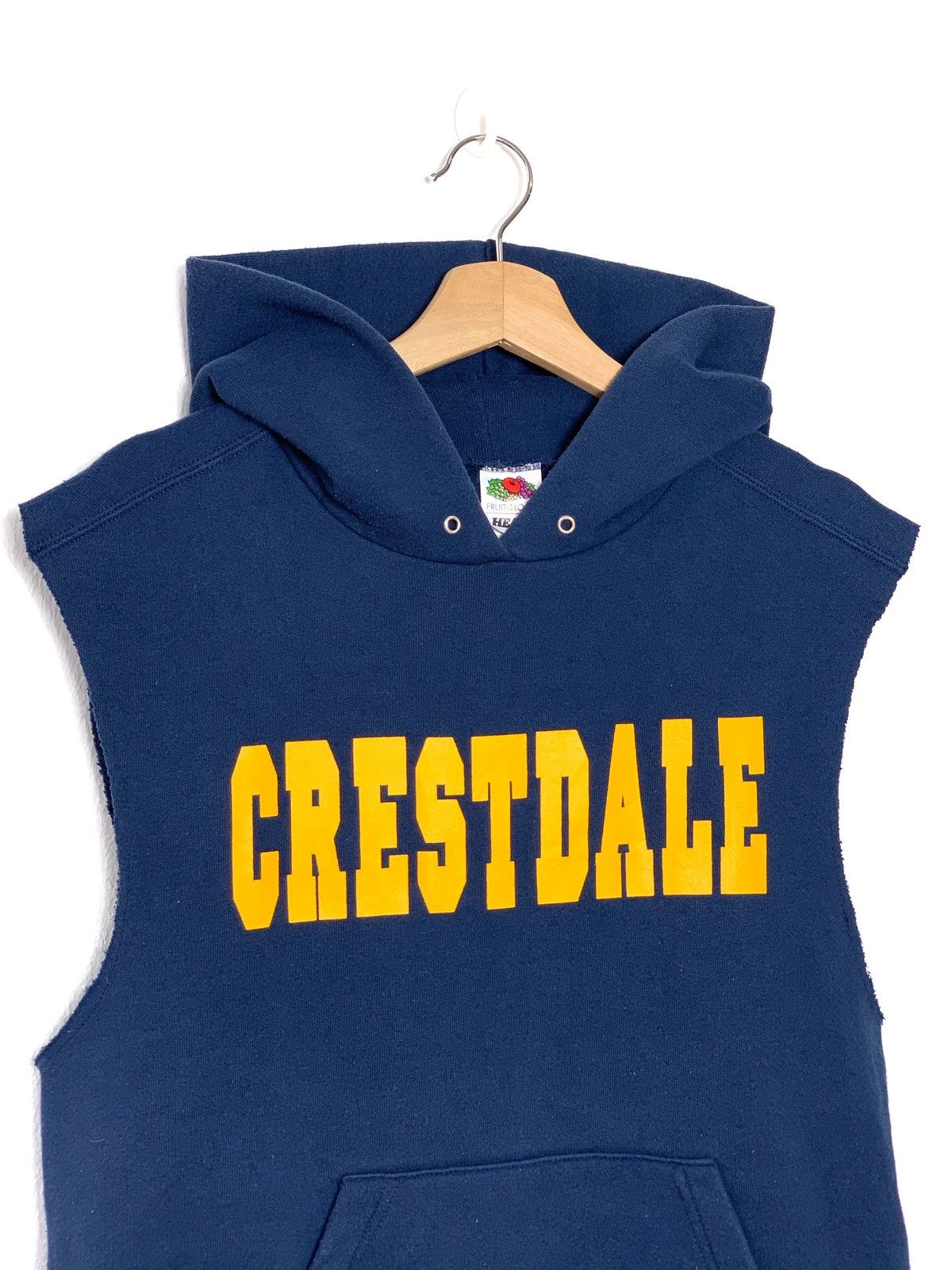 Fruit Of The Loom Vintage University Crestdale Sleeveless Hoodies Size US M / EU 48-50 / 2 - 3 Thumbnail
