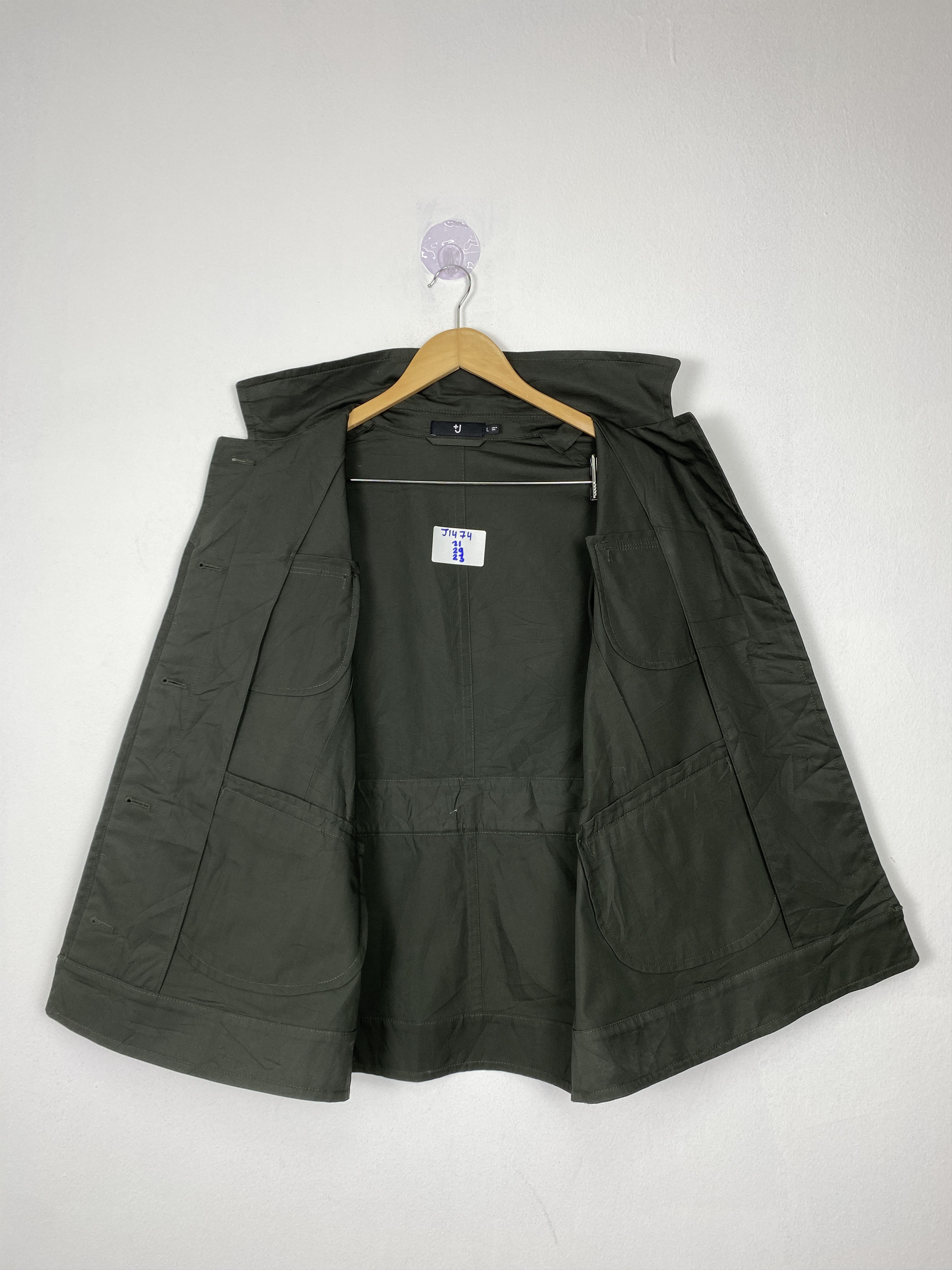Jil Sander × Uniqlo Uniqlo X Jil Sander Utility Jackets J1474 Size US S / EU 44-46 / 1 - 9 Thumbnail