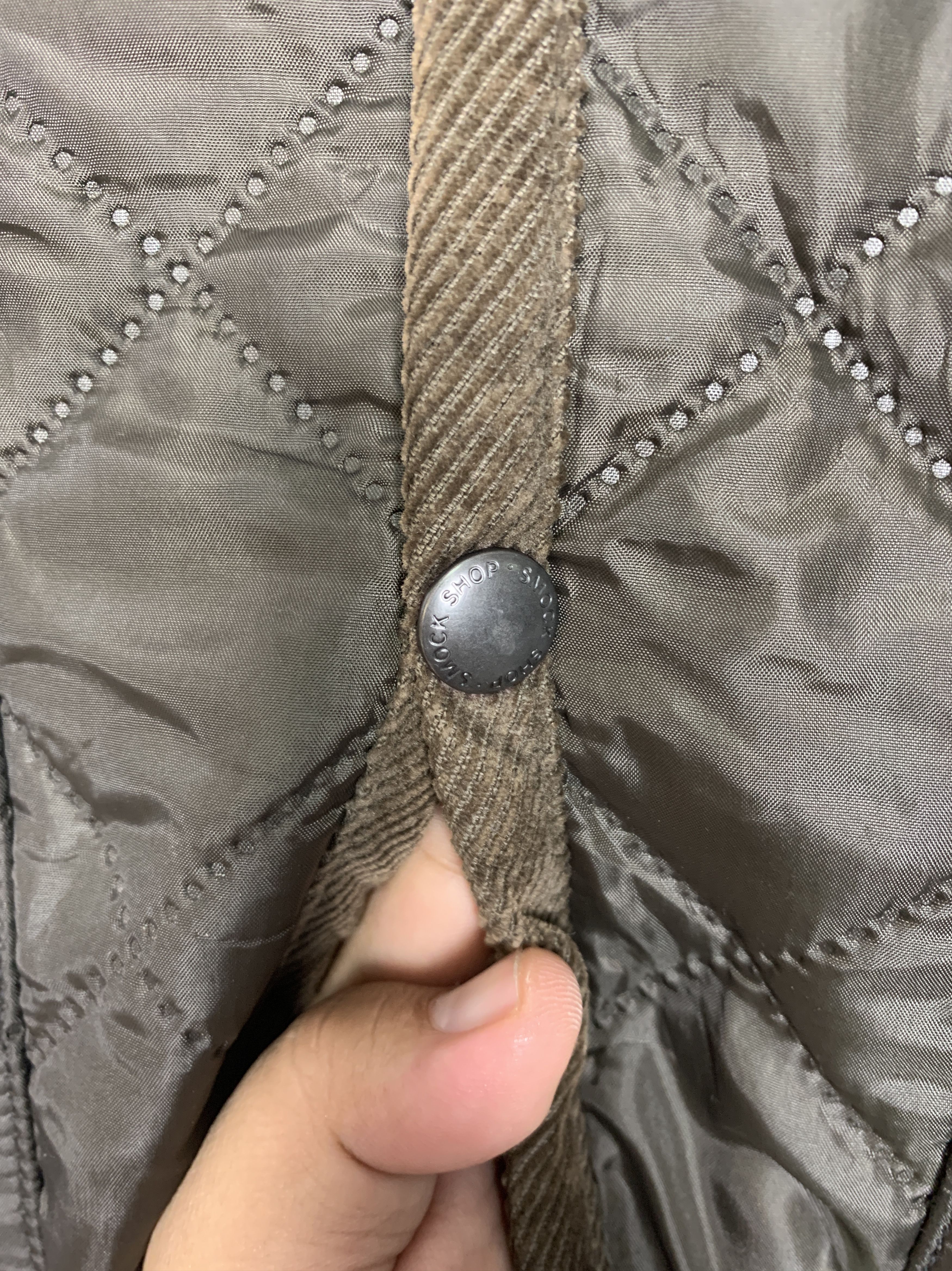 SMOCK Vintage THE SMOCK SHOP Quilted Jacket Fleece Lining J0725 Size US S / EU 44-46 / 1 - 7 Thumbnail
