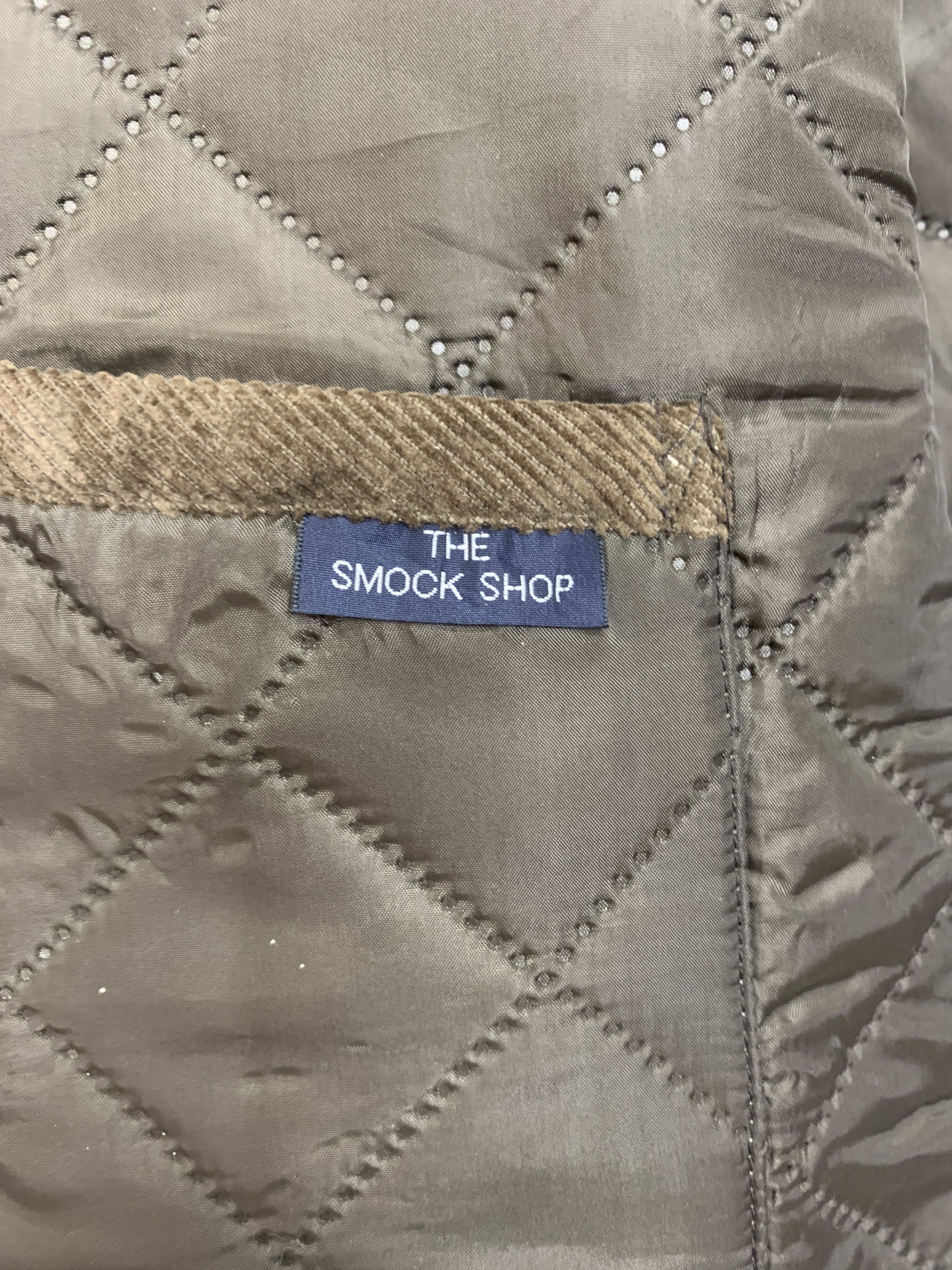 SMOCK Vintage THE SMOCK SHOP Quilted Jacket Fleece Lining J0725 Size US S / EU 44-46 / 1 - 6 Thumbnail