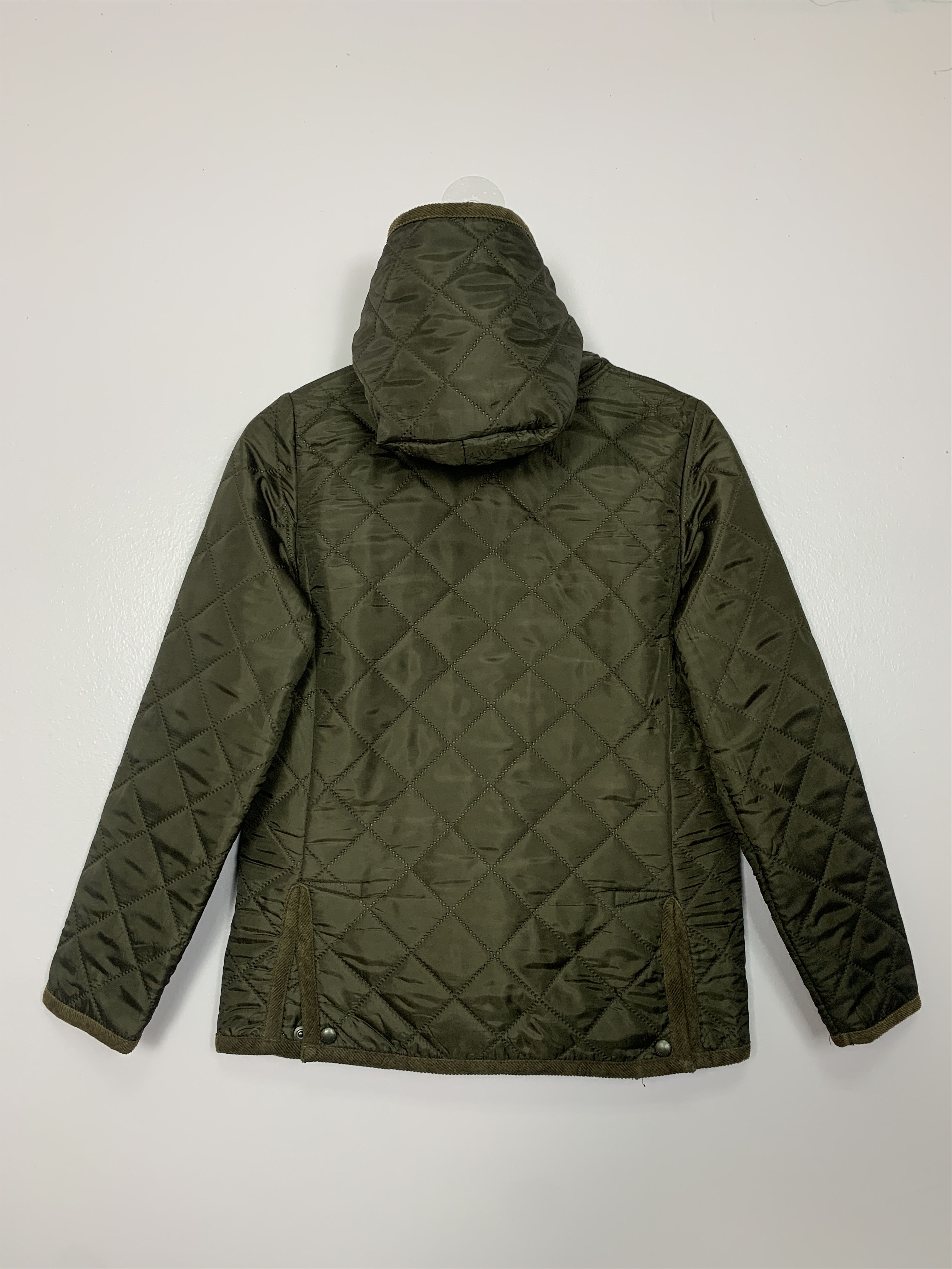SMOCK Vintage THE SMOCK SHOP Quilted Jacket Fleece Lining J0725 Size US S / EU 44-46 / 1 - 8 Thumbnail