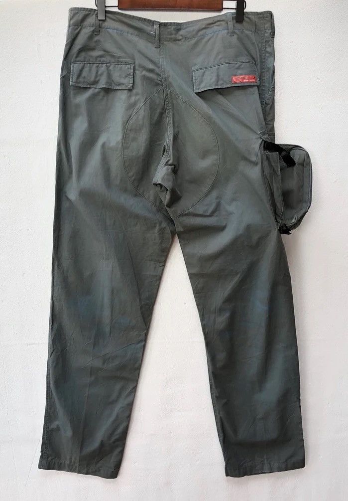 Japanese Brand REVOLVER TACTICAL CARGO TROUSERS WITH SMALL BAG ON HIPS Size US 36 / EU 52 - 7 Thumbnail