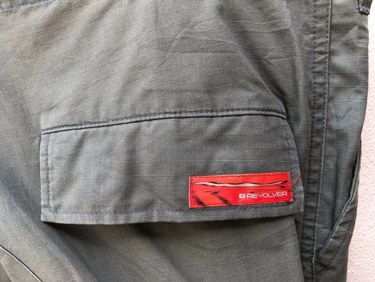 Japanese Brand REVOLVER TACTICAL CARGO TROUSERS WITH SMALL BAG ON HIPS Size US 36 / EU 52 - 13 Thumbnail