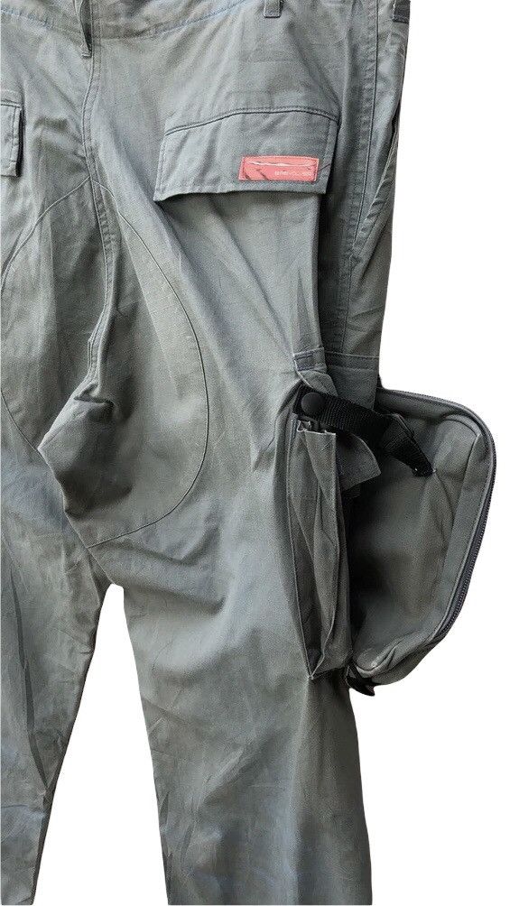 Japanese Brand REVOLVER TACTICAL CARGO TROUSERS WITH SMALL BAG ON HIPS Size US 36 / EU 52 - 11 Thumbnail