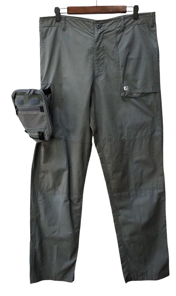 Japanese Brand REVOLVER TACTICAL CARGO TROUSERS WITH SMALL BAG ON HIPS Size US 36 / EU 52 - 2 Thumbnail