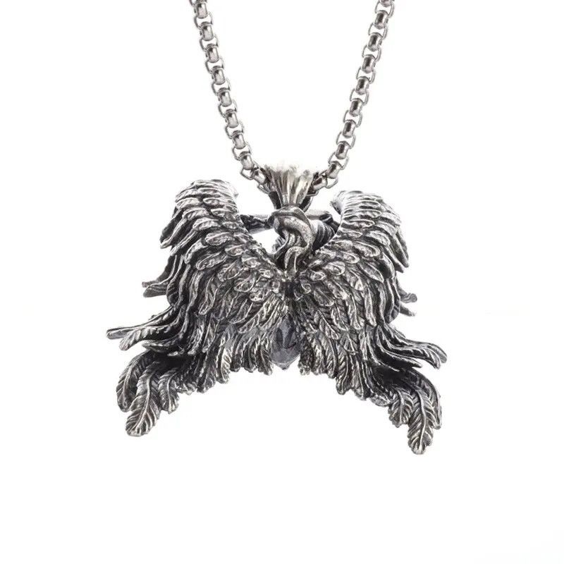 Jewelry Sexy Angel Wings Pendant Necklaces Size ONE SIZE - 3 Thumbnail