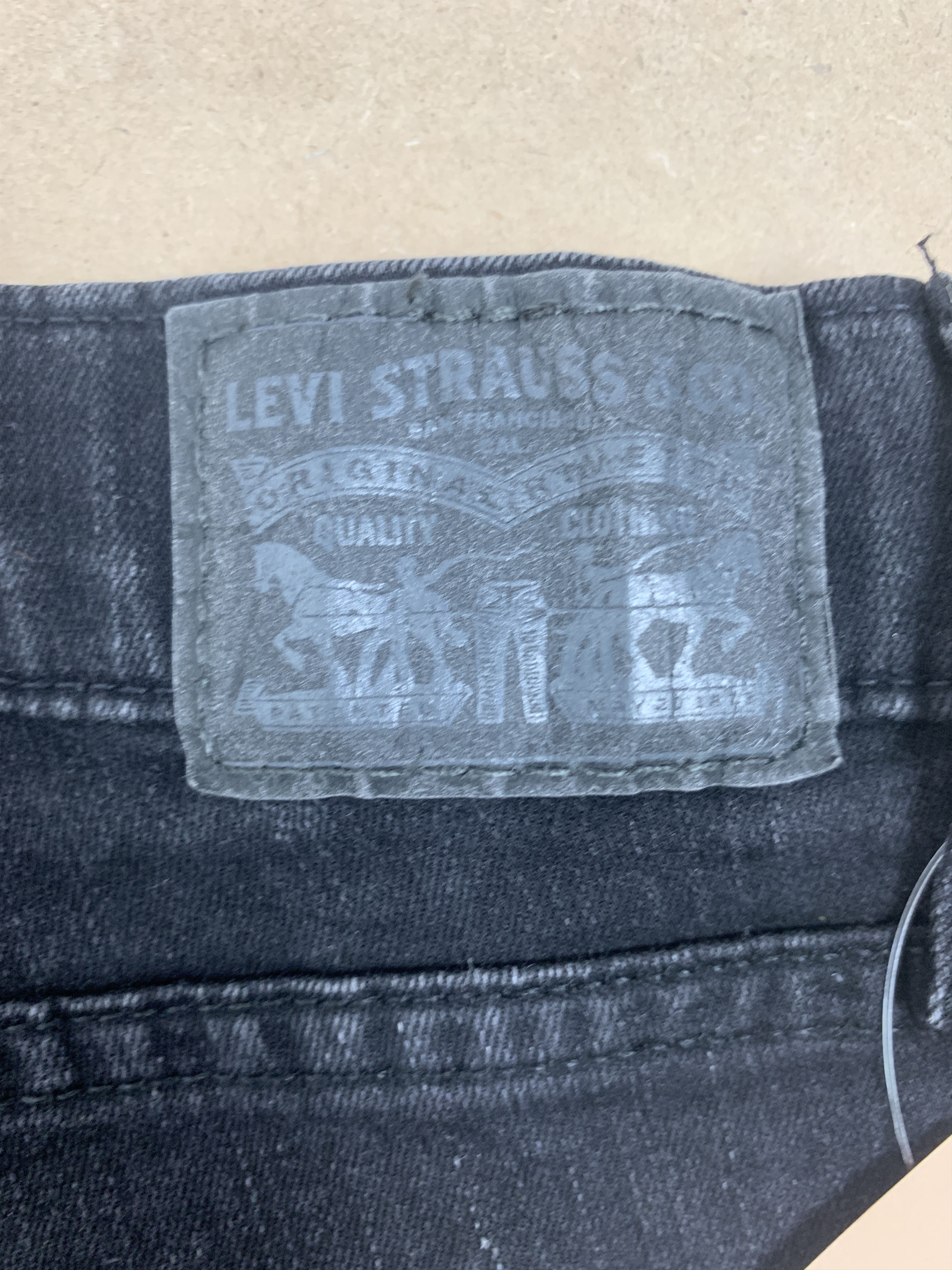 Levi's Vintage LEVI'S 720 High Rise Super Skinny Black Jeans Size US 34 / EU 50 - 8 Thumbnail