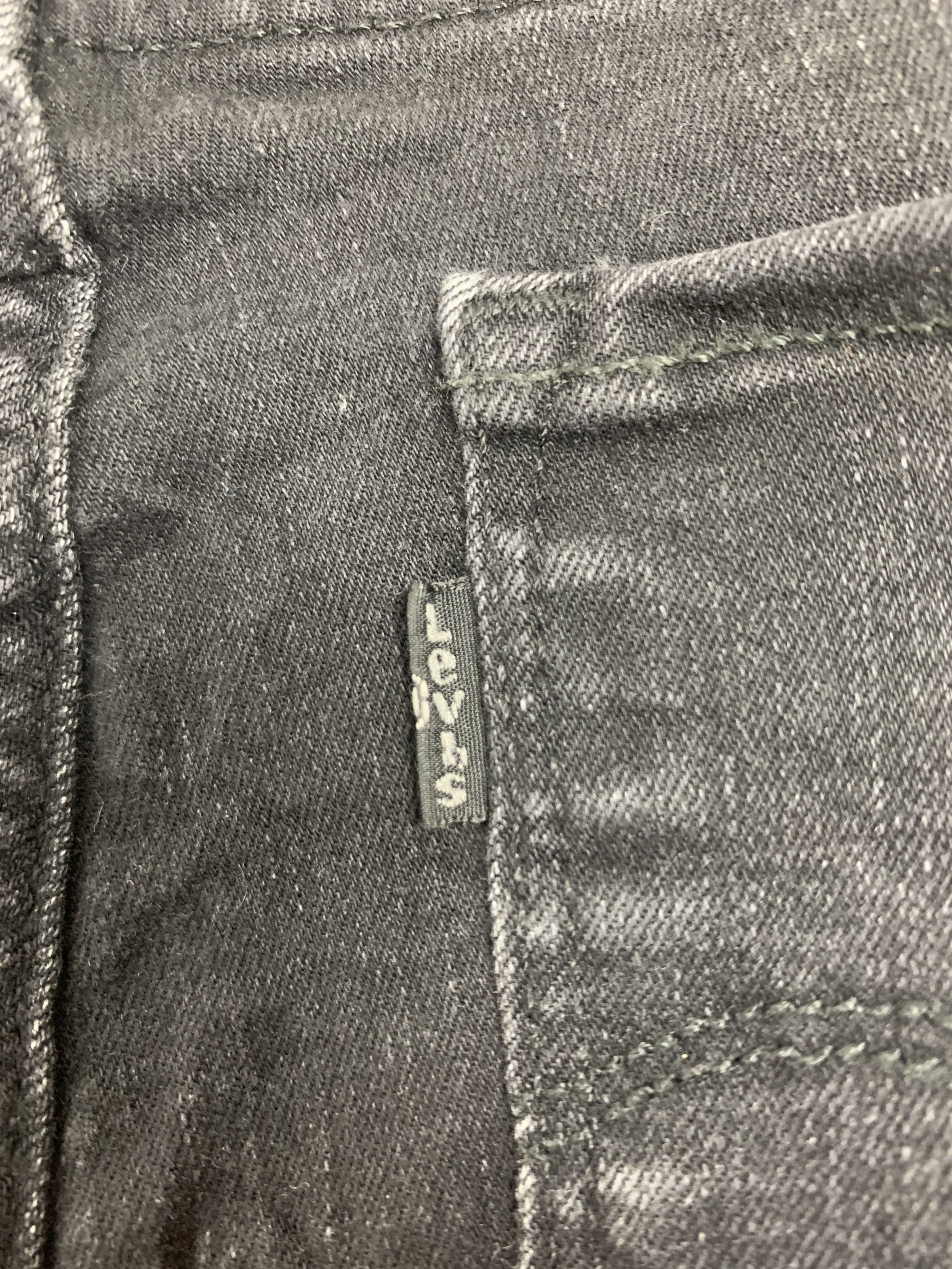 Levi's Vintage LEVI'S 720 High Rise Super Skinny Black Jeans Size US 34 / EU 50 - 9 Thumbnail