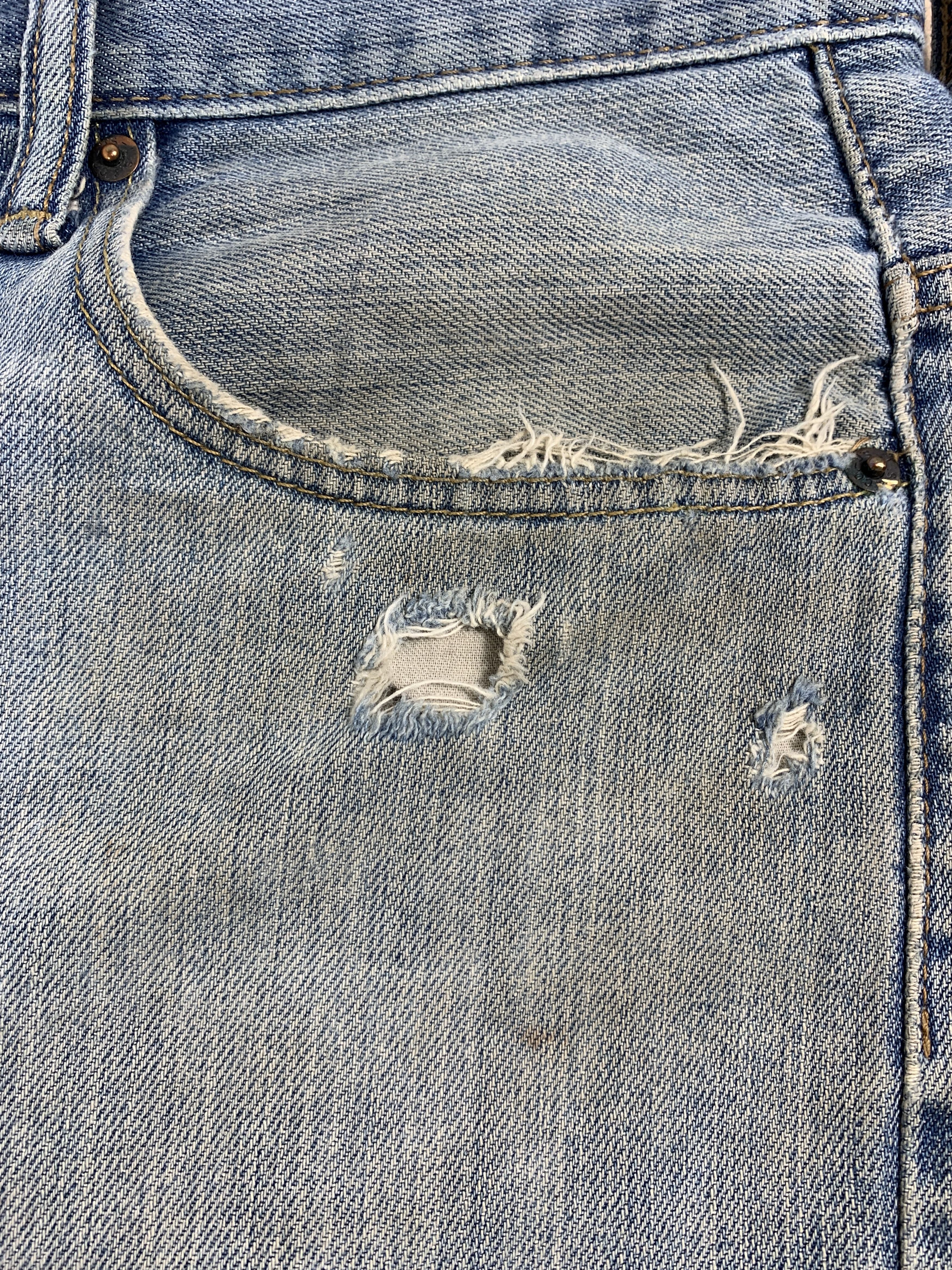 Levi's Vintage LEVI'S 569 Loose Straight Cut Jeans Size US 44 / EU 60 - 5 Thumbnail