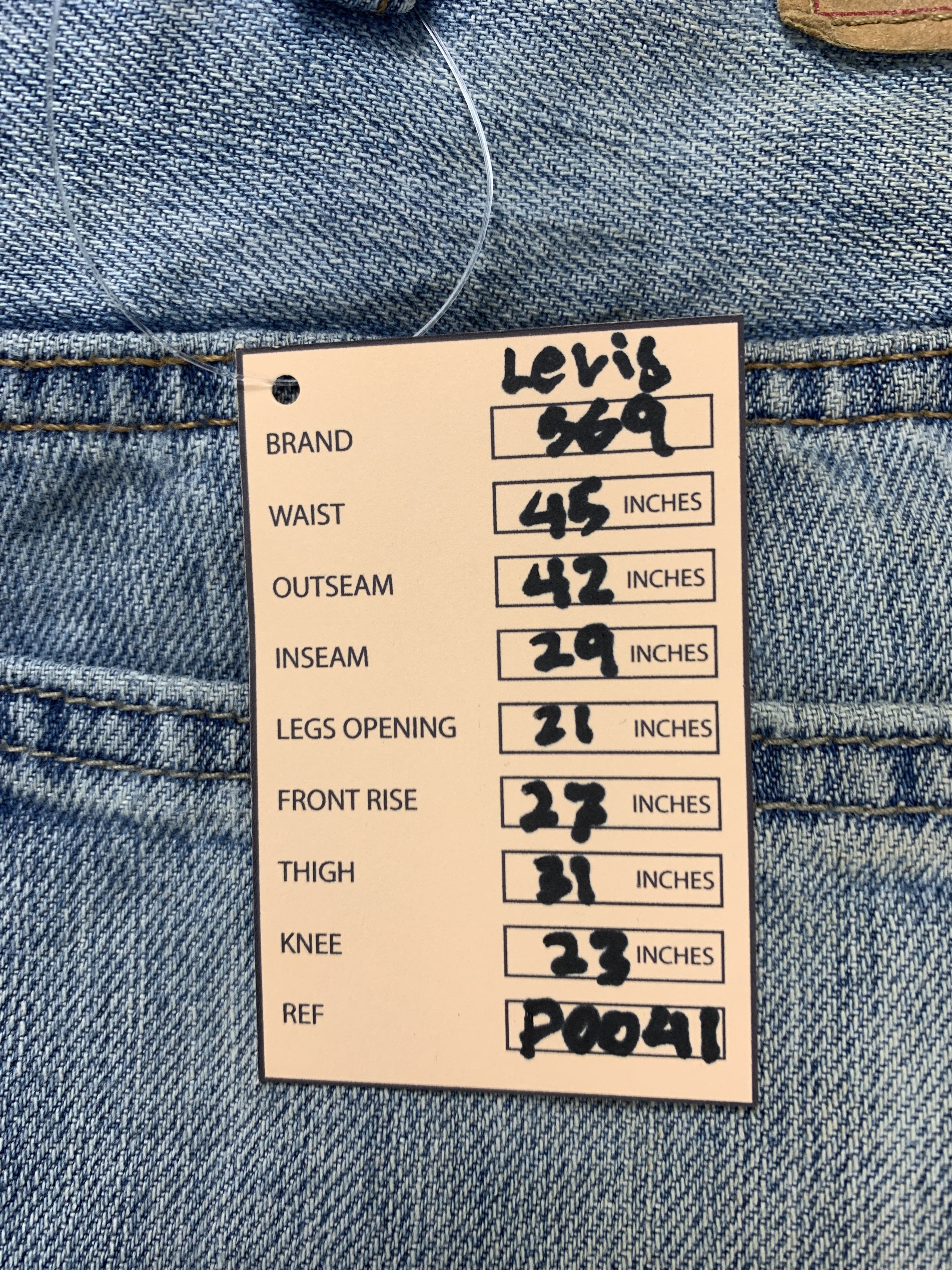 Levi's Vintage LEVI'S 569 Loose Straight Cut Jeans Size US 44 / EU 60 - 19 Thumbnail