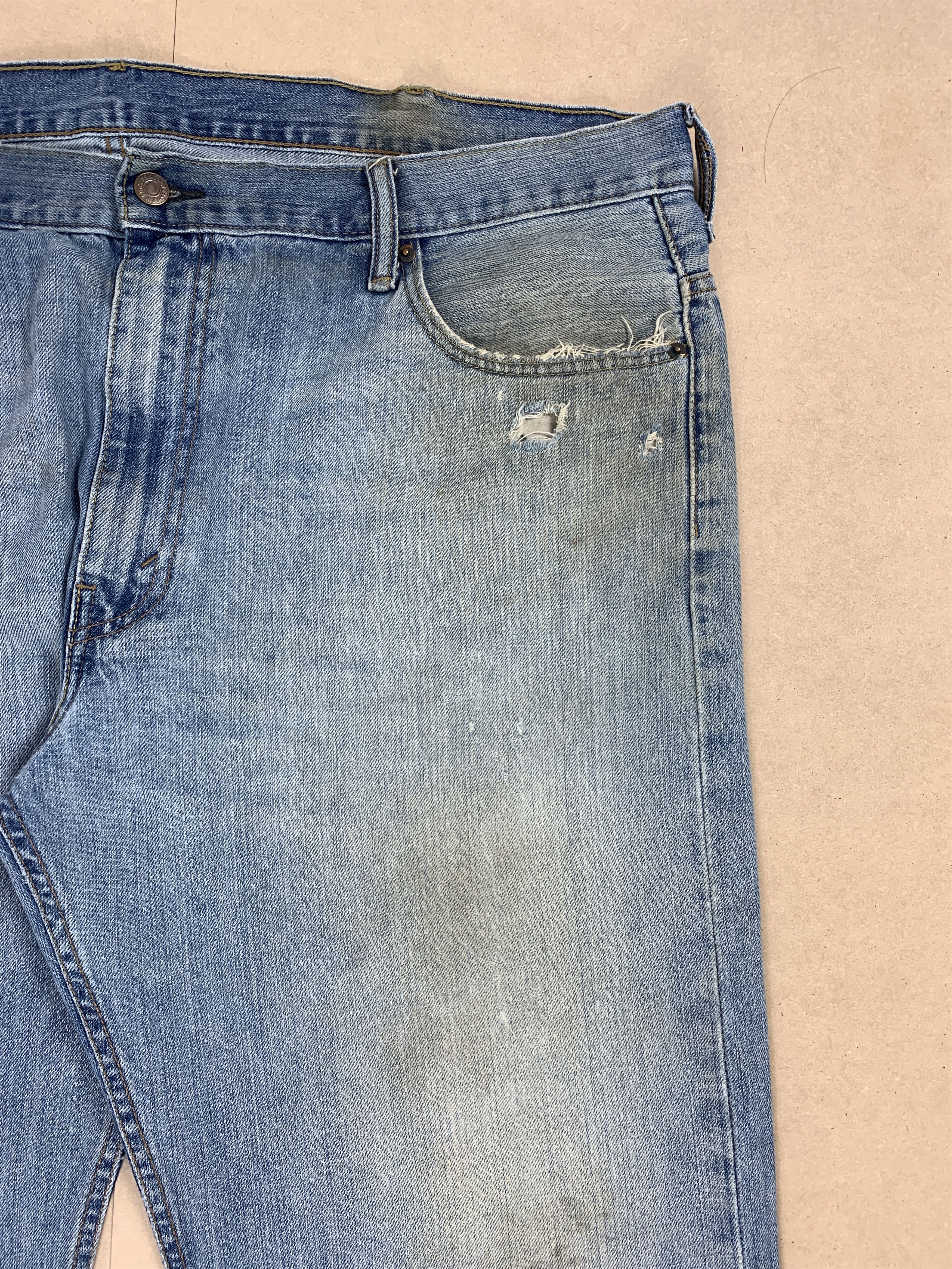 Levi's Vintage LEVI'S 569 Loose Straight Cut Jeans Size US 44 / EU 60 - 3 Thumbnail