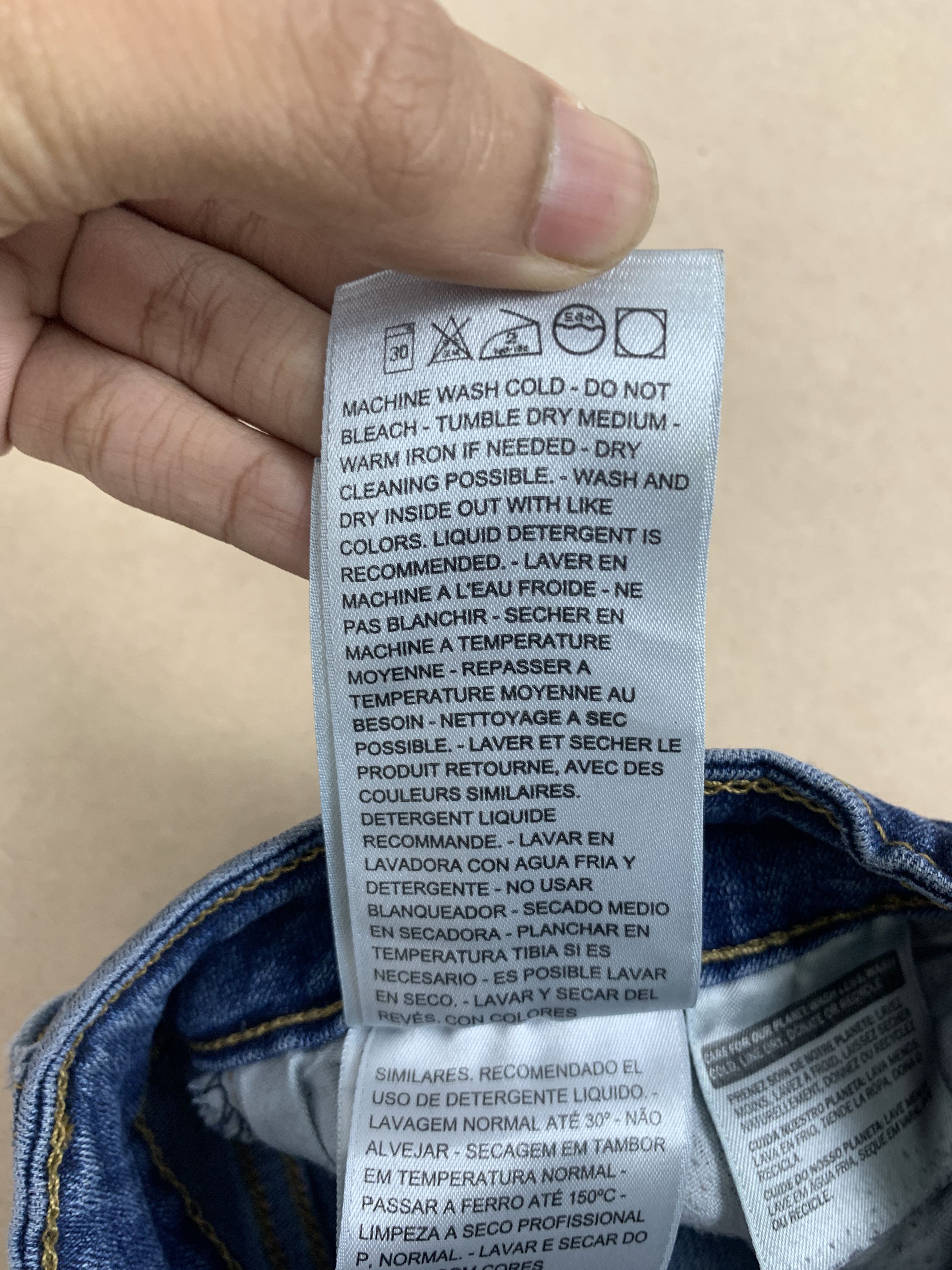 Levi's Vintage LEVI'S 711 Skinny Faded Jeans Size 25" / US 0 / IT 36 - 14 Thumbnail
