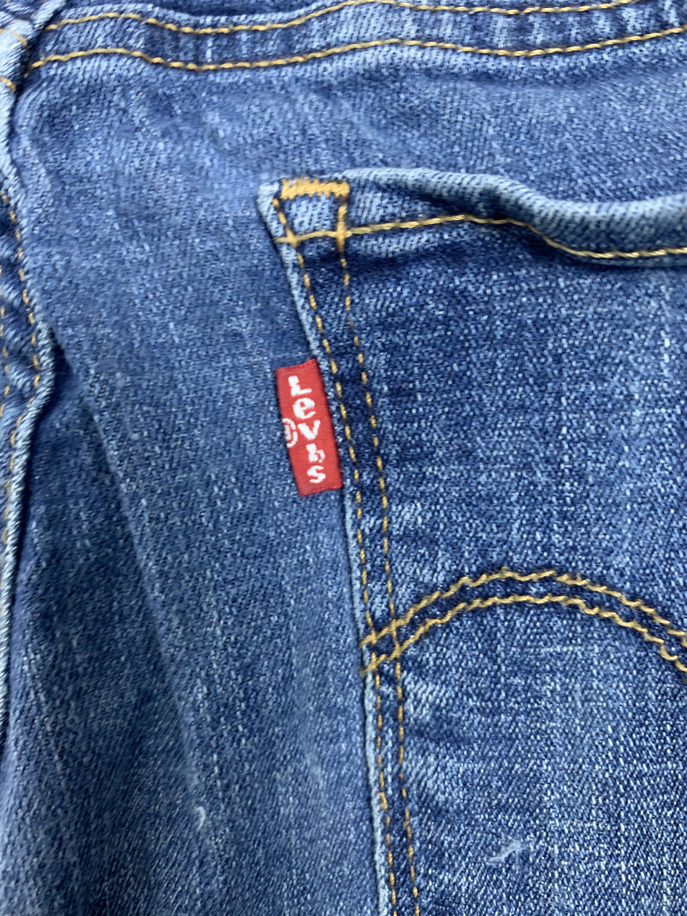 Levi's Vintage LEVI'S 711 Skinny Faded Jeans Size 25" / US 0 / IT 36 - 9 Thumbnail
