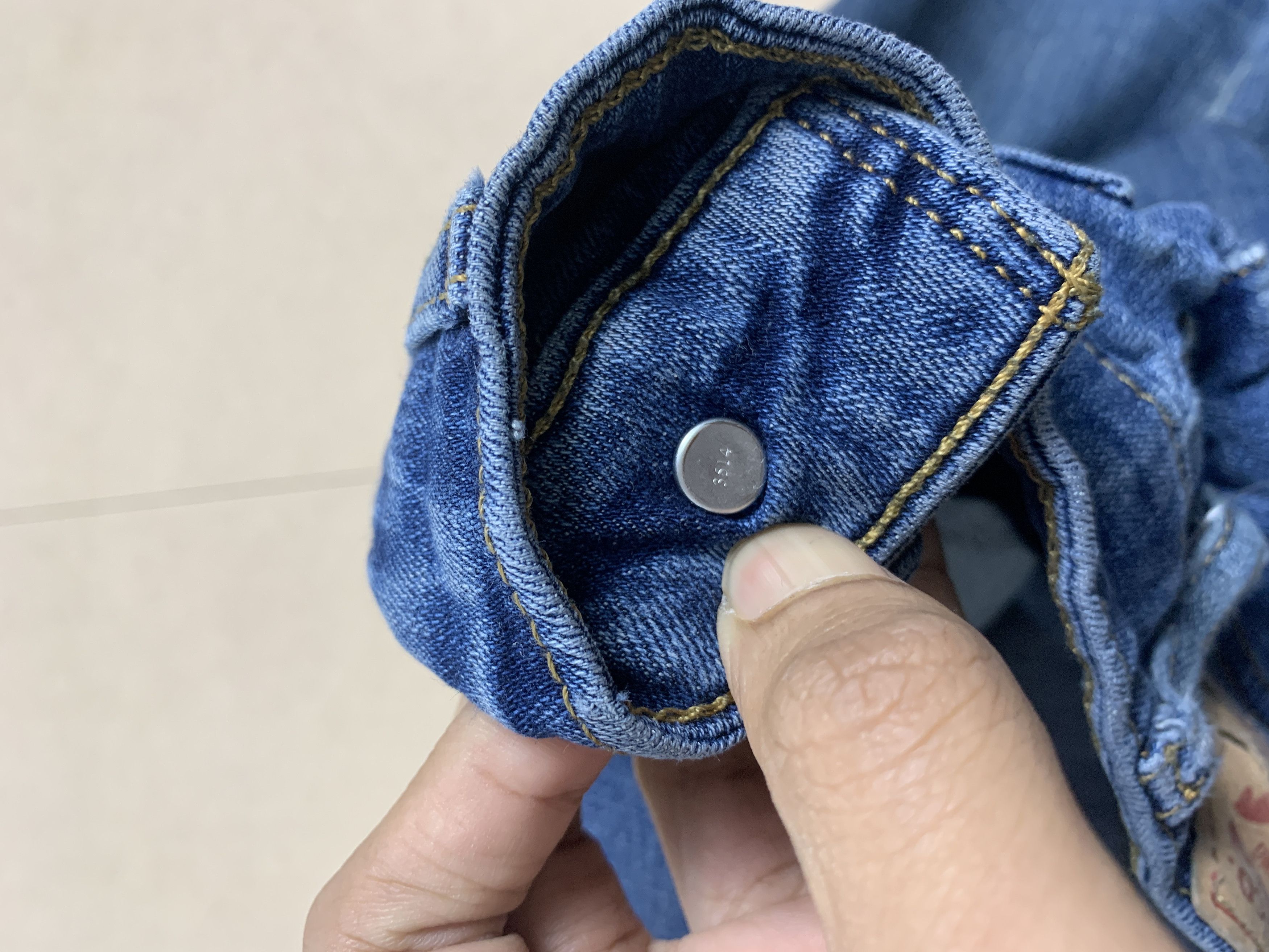 Levi's Vintage LEVI'S 711 Skinny Faded Jeans Size 25" / US 0 / IT 36 - 20 Thumbnail