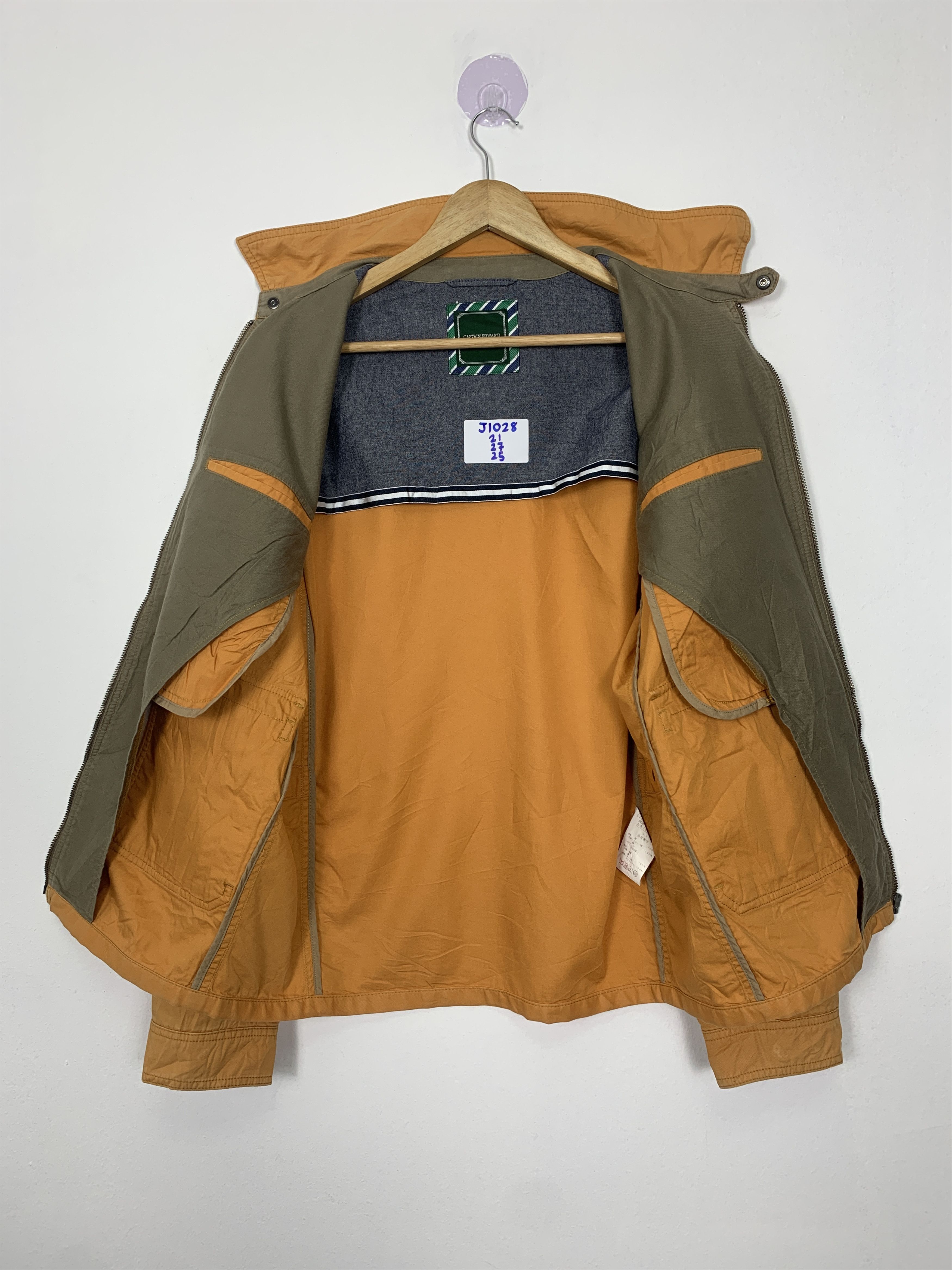 Japanese Brand Vintage CAPTAIN EDWAR'D Zip Up Jacket J0810 Size US M / EU 48-50 / 2 - 4 Thumbnail