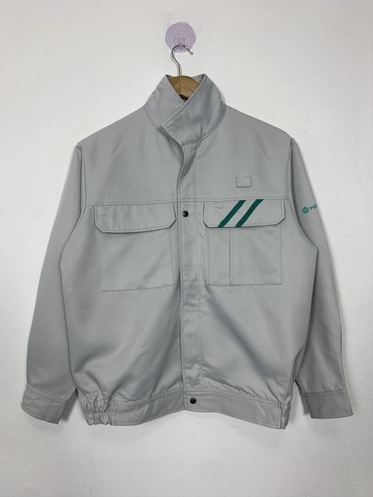 Vintage Vintage HITACHI Work Shirt Jacket | Grailed