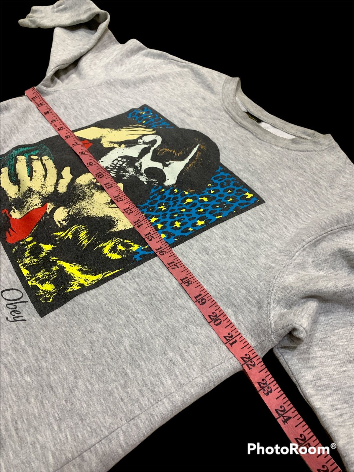 Obey × Vintage OBEY SKULL LOVES CREWNECK PULLOVER SWEATSHIRT Size US M / EU 48-50 / 2 - 4 Thumbnail