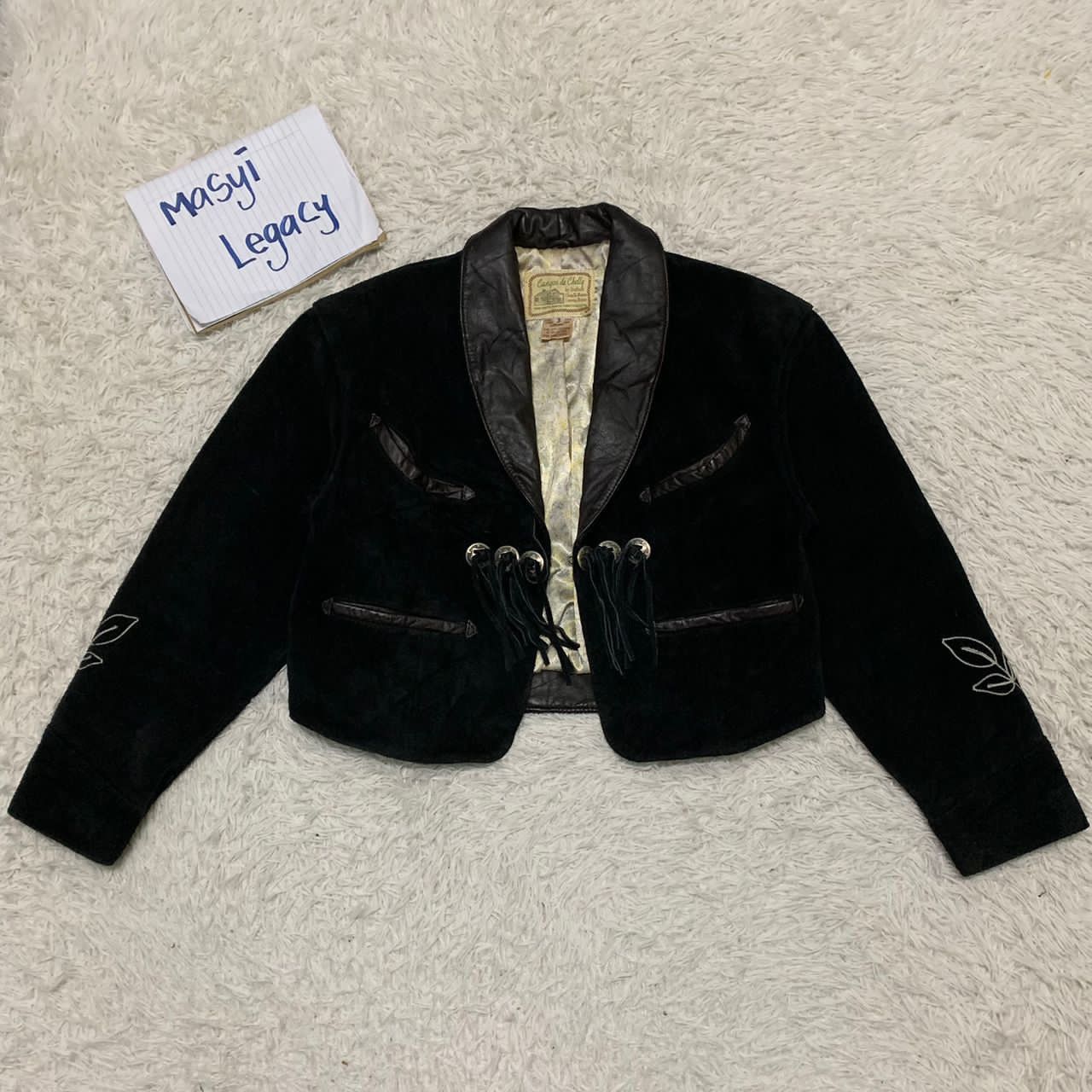 Other Canyon de Chelly crop leather jacket Size S / US 4 / IT 40 - 1 Thumbnail