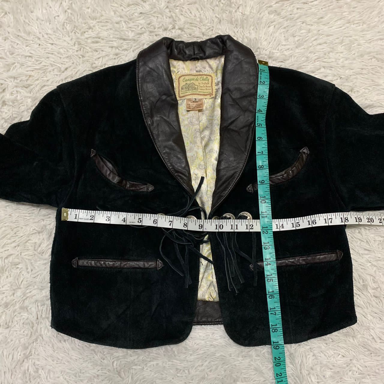 Other Canyon de Chelly crop leather jacket Size S / US 4 / IT 40 - 6 Thumbnail