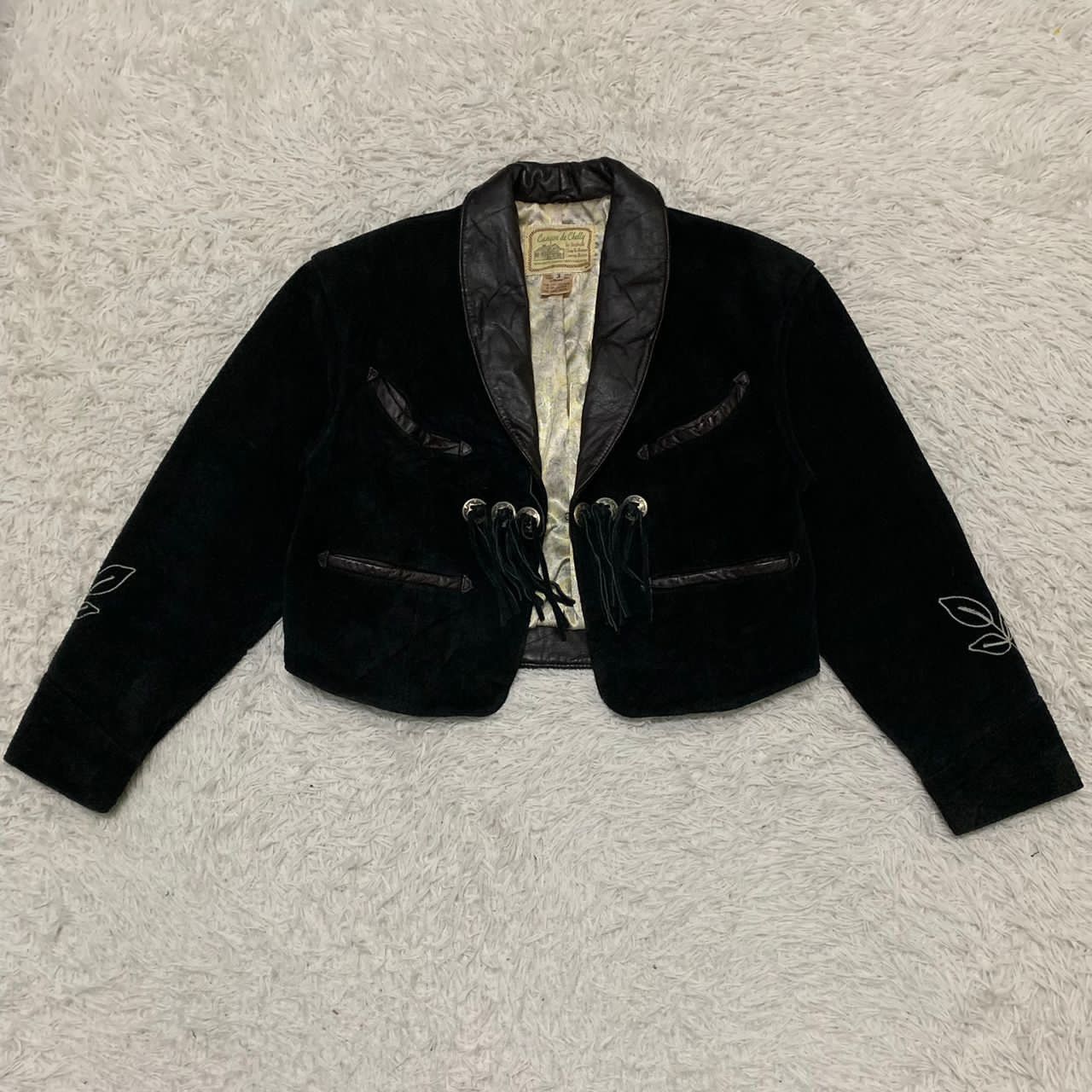 Other Canyon de Chelly crop leather jacket Size S / US 4 / IT 40 - 15 Thumbnail