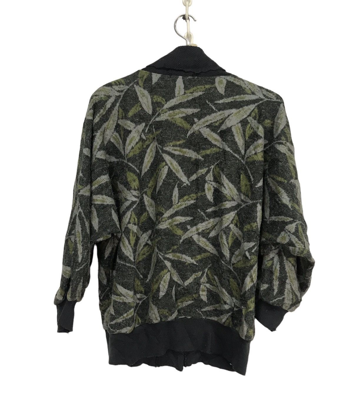 Japanese Brand × Other × Vintage Vintage wool printed cardigan by ladies fashion Size L / US 10 / IT 46 - 2 Thumbnail