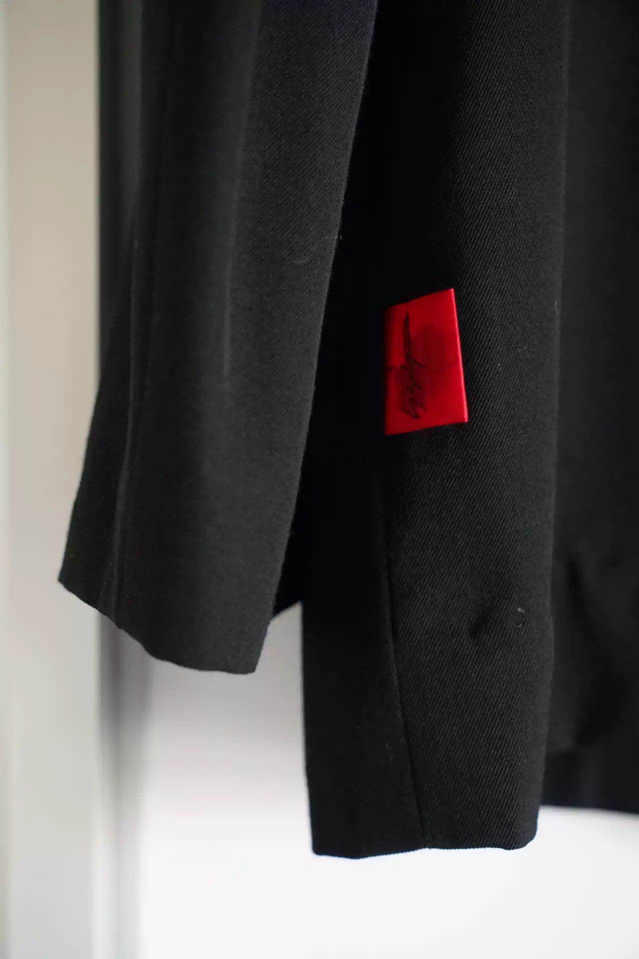 Yohji Yamamoto Yohji Yamamoto 00ss Collar-less JKT Size US L / EU 52-54 / 3 - 4 Thumbnail
