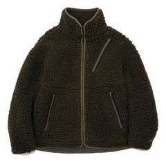 The North Face Purple Label Wool Boa Fleece Field Jacket