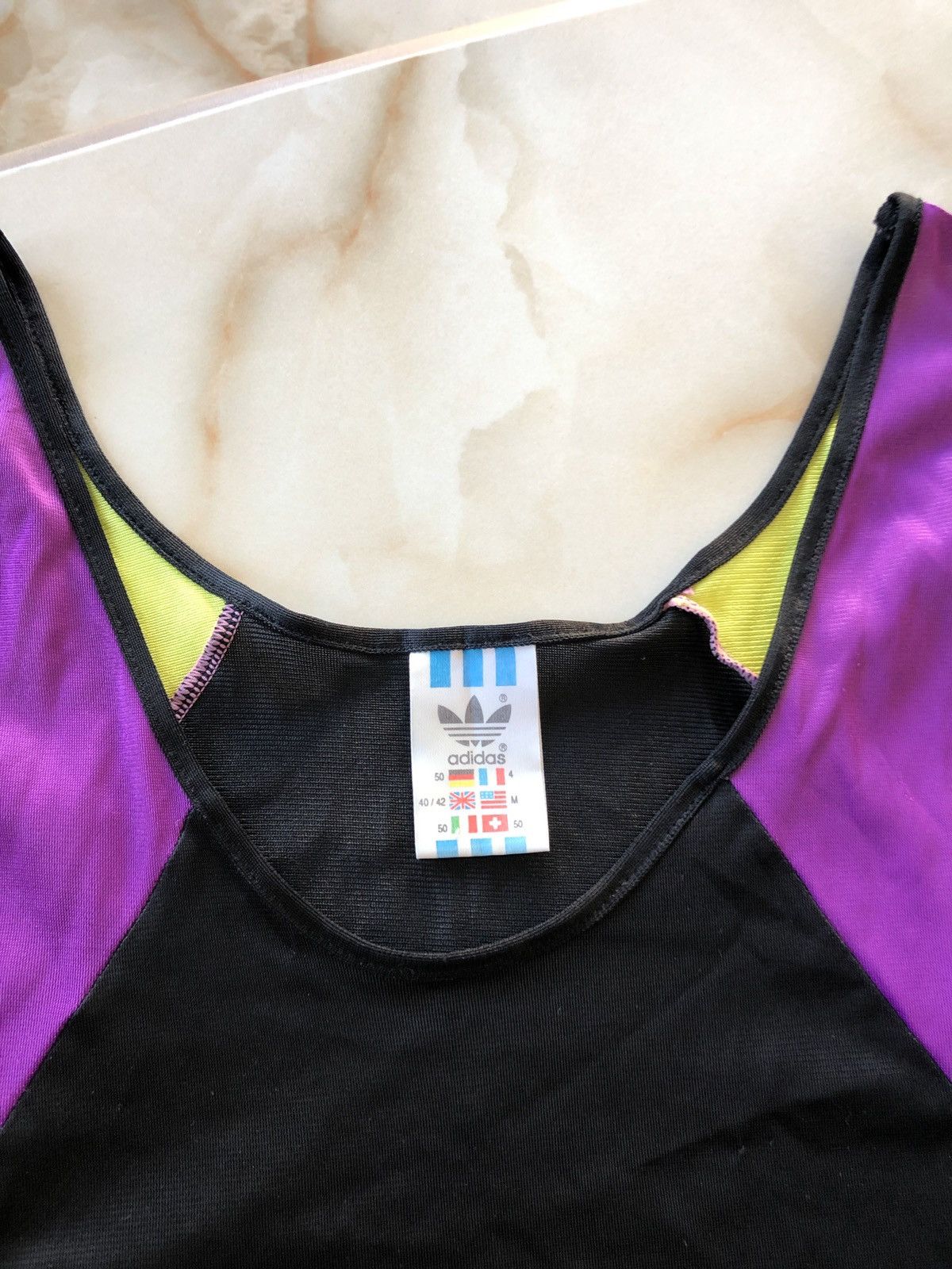 Adidas × Vintage Vintage Adidas Running Singlet Size US M / EU 48-50 / 2 - 4 Thumbnail