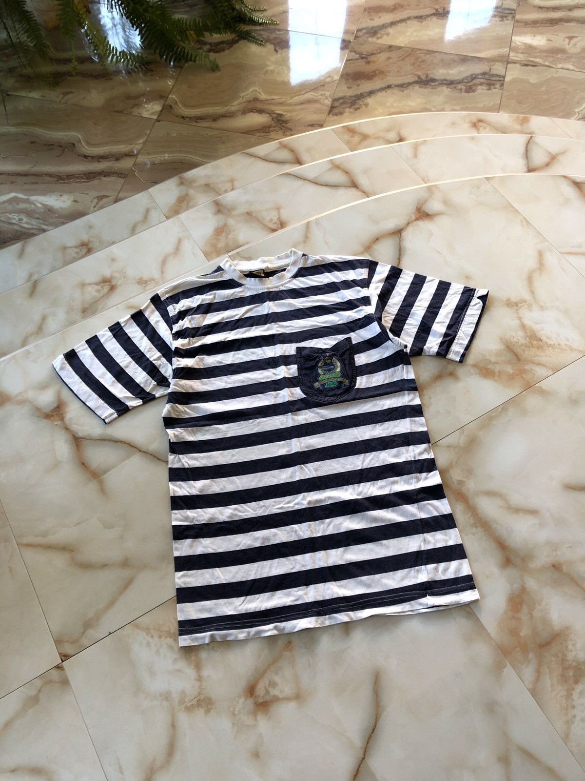 MCM × Vintage Vintage MCM Stripe Tee Size US M / EU 48-50 / 2 - 3 Thumbnail