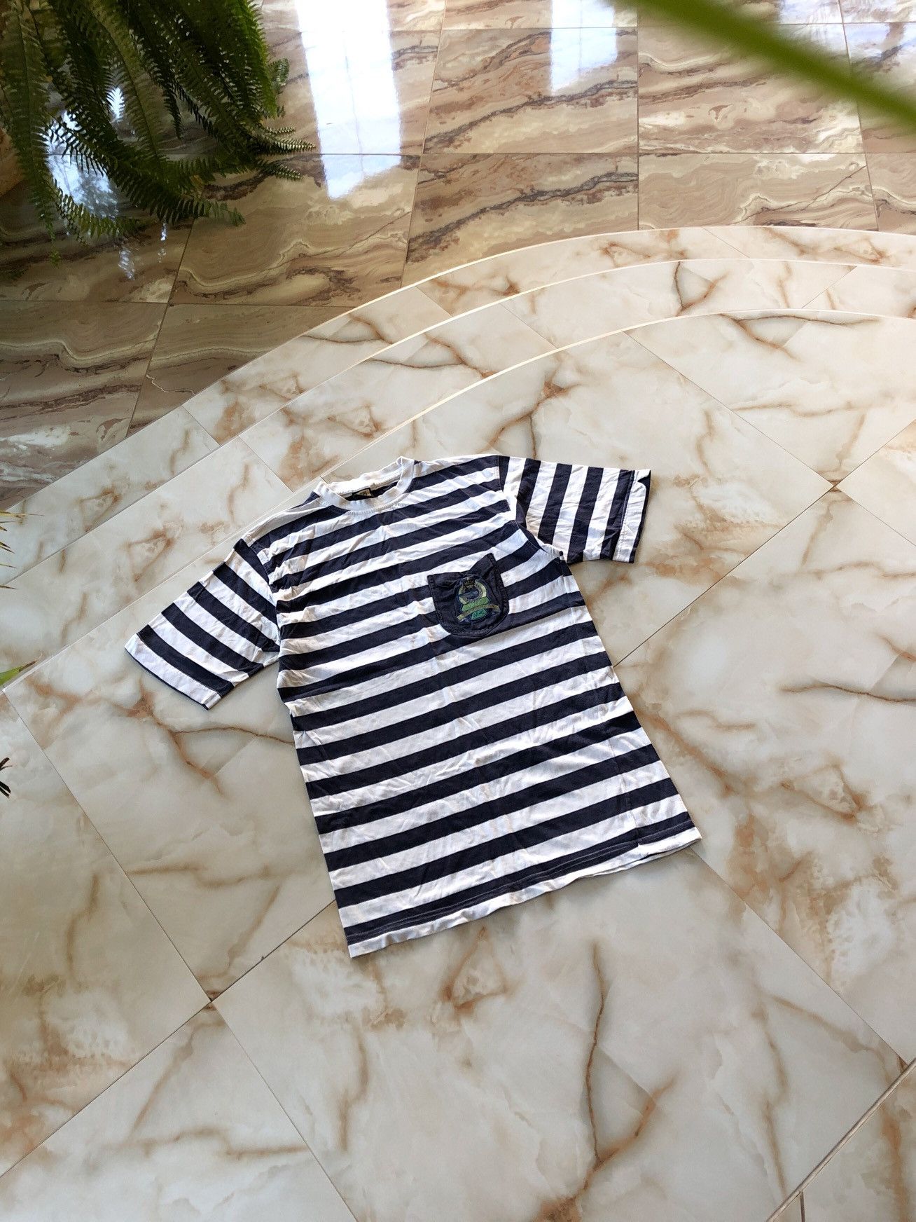 MCM × Vintage Vintage MCM Stripe Tee Size US M / EU 48-50 / 2 - 1 Thumbnail