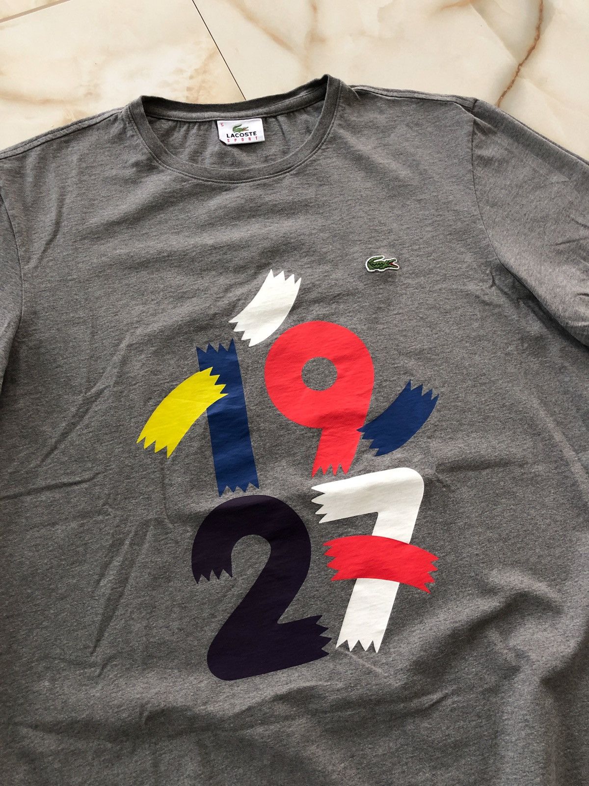Lacoste Lacoste Sport Big Logo Tee Size US L / EU 52-54 / 3 - 3 Thumbnail