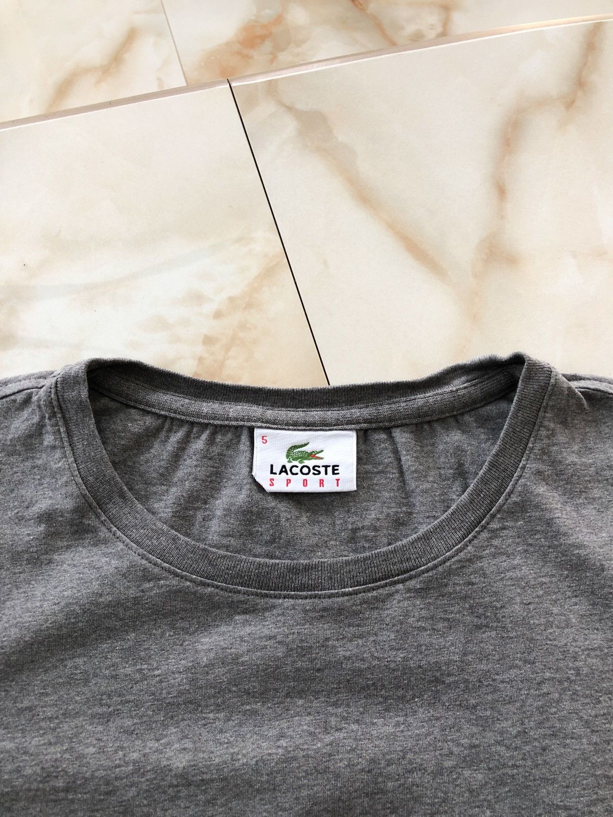 Lacoste Lacoste Sport Big Logo Tee Size US L / EU 52-54 / 3 - 4 Thumbnail
