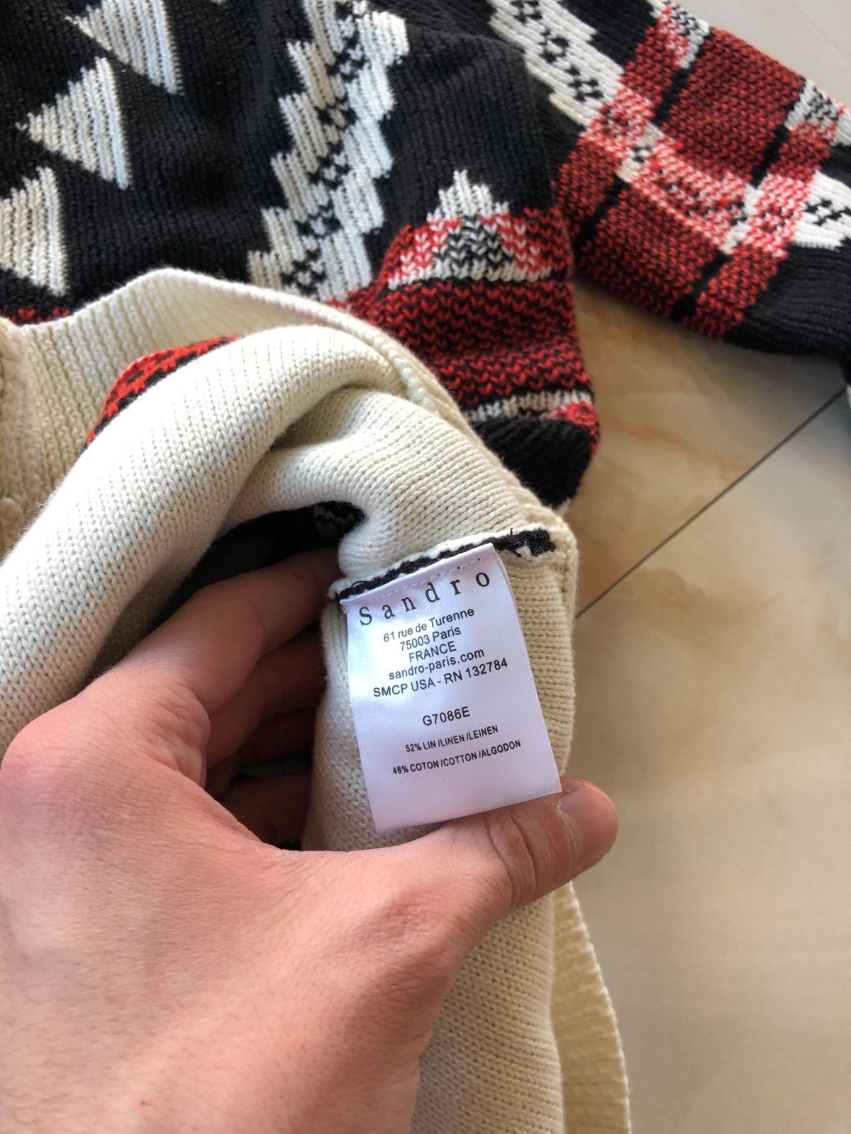 Sandro Vintage Sandro Cardigan Size US S / EU 44-46 / 1 - 6 Thumbnail