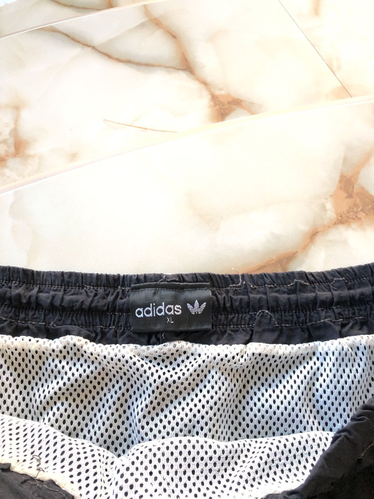 Adidas × Vintage 90s Vintage Adidas Equipment Nylon Shorts Size US 34 / EU 50 - 5 Thumbnail