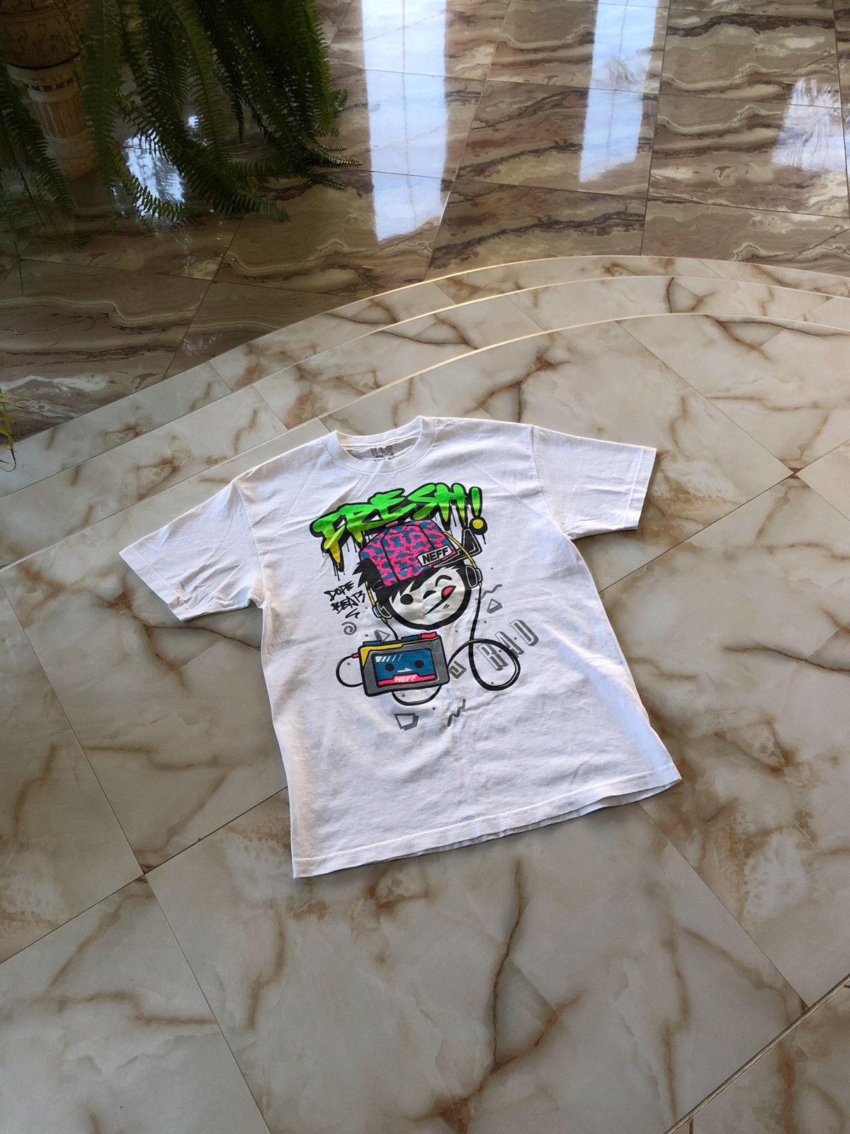 NEFF × Vintage Vintage Neff Big Logo Tee Size US L / EU 52-54 / 3 - 1 Thumbnail