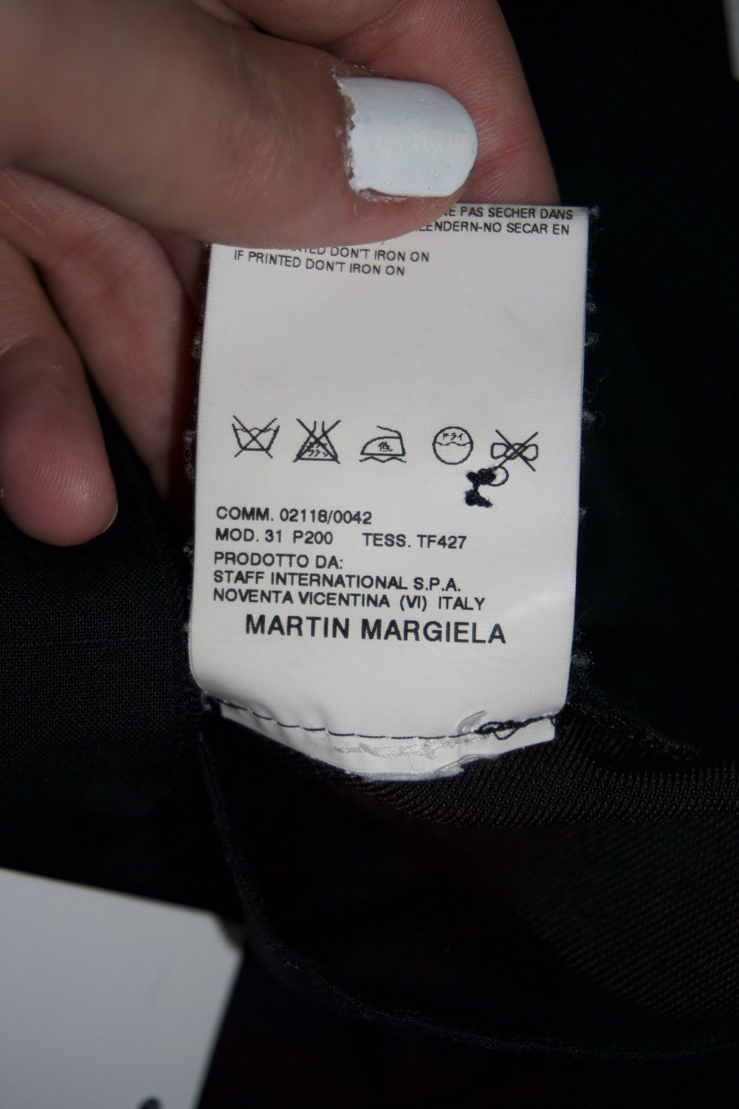 Maison Margiela FW 2004 BNWT ARTISANAL FUSION SPLIT PANTS Size US 30 / EU 46 - 9 Thumbnail