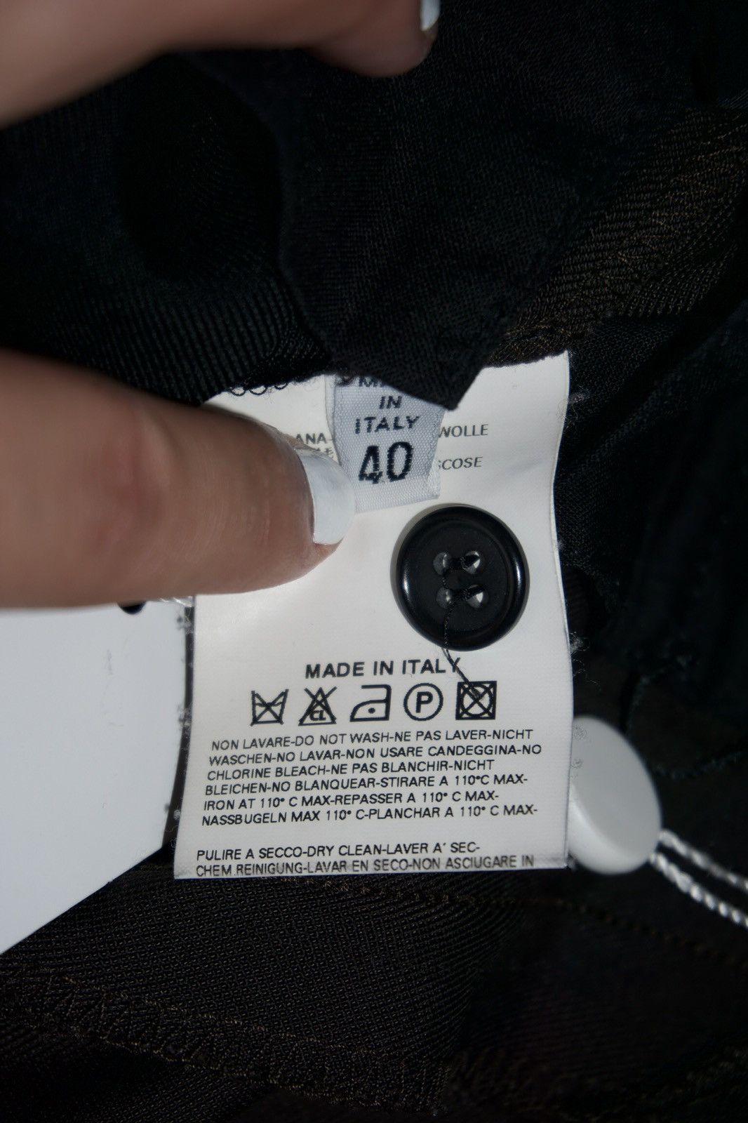 Maison Margiela FW 2004 BNWT ARTISANAL FUSION SPLIT PANTS Size US 30 / EU 46 - 8 Thumbnail