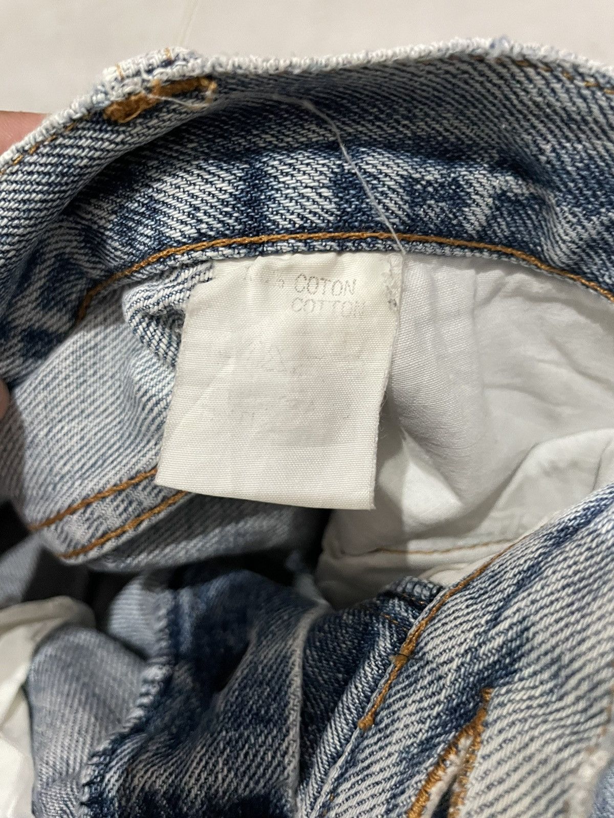 A.P.C. APC Selvedge Distressed Denim Size US 28 / EU 44 - 6 Thumbnail