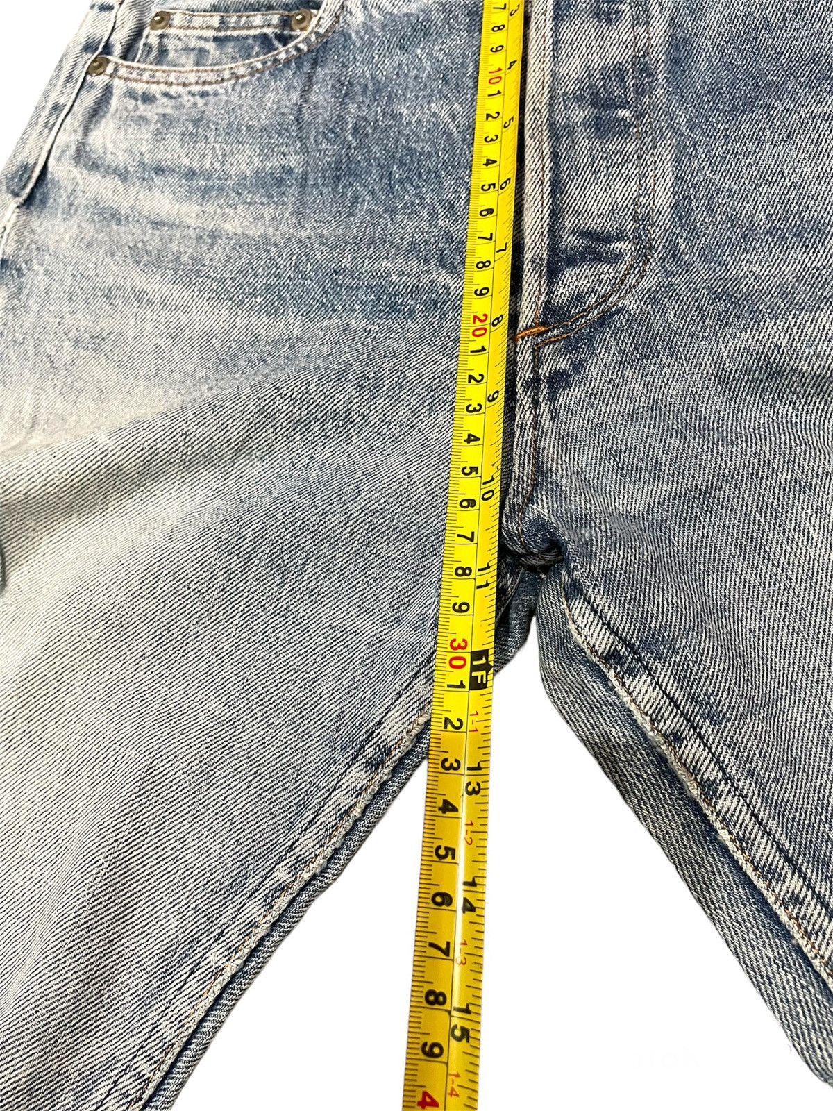 A.P.C. APC Selvedge Distressed Denim Size US 28 / EU 44 - 8 Thumbnail