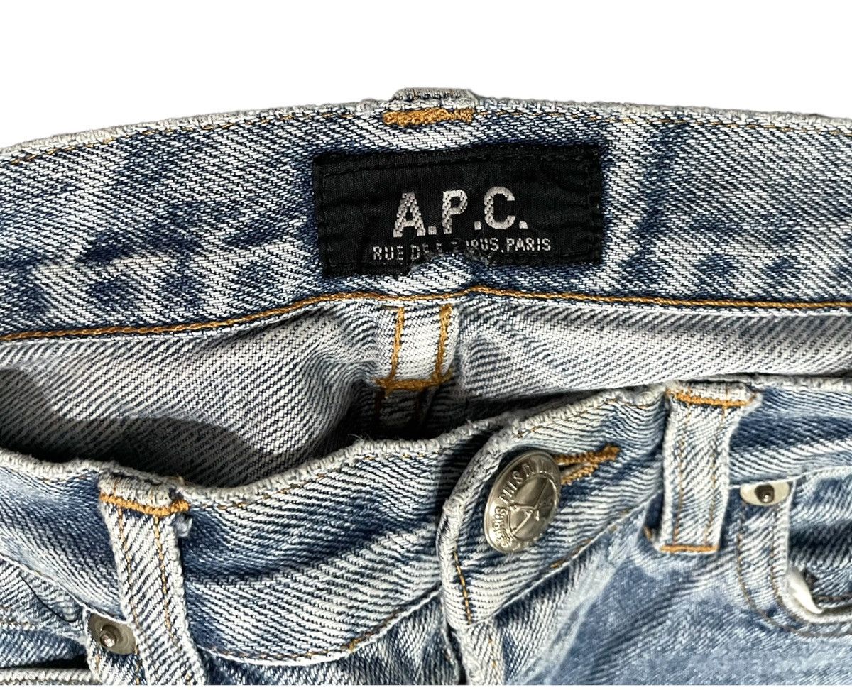 A.P.C. APC Selvedge Distressed Denim Size US 28 / EU 44 - 5 Thumbnail