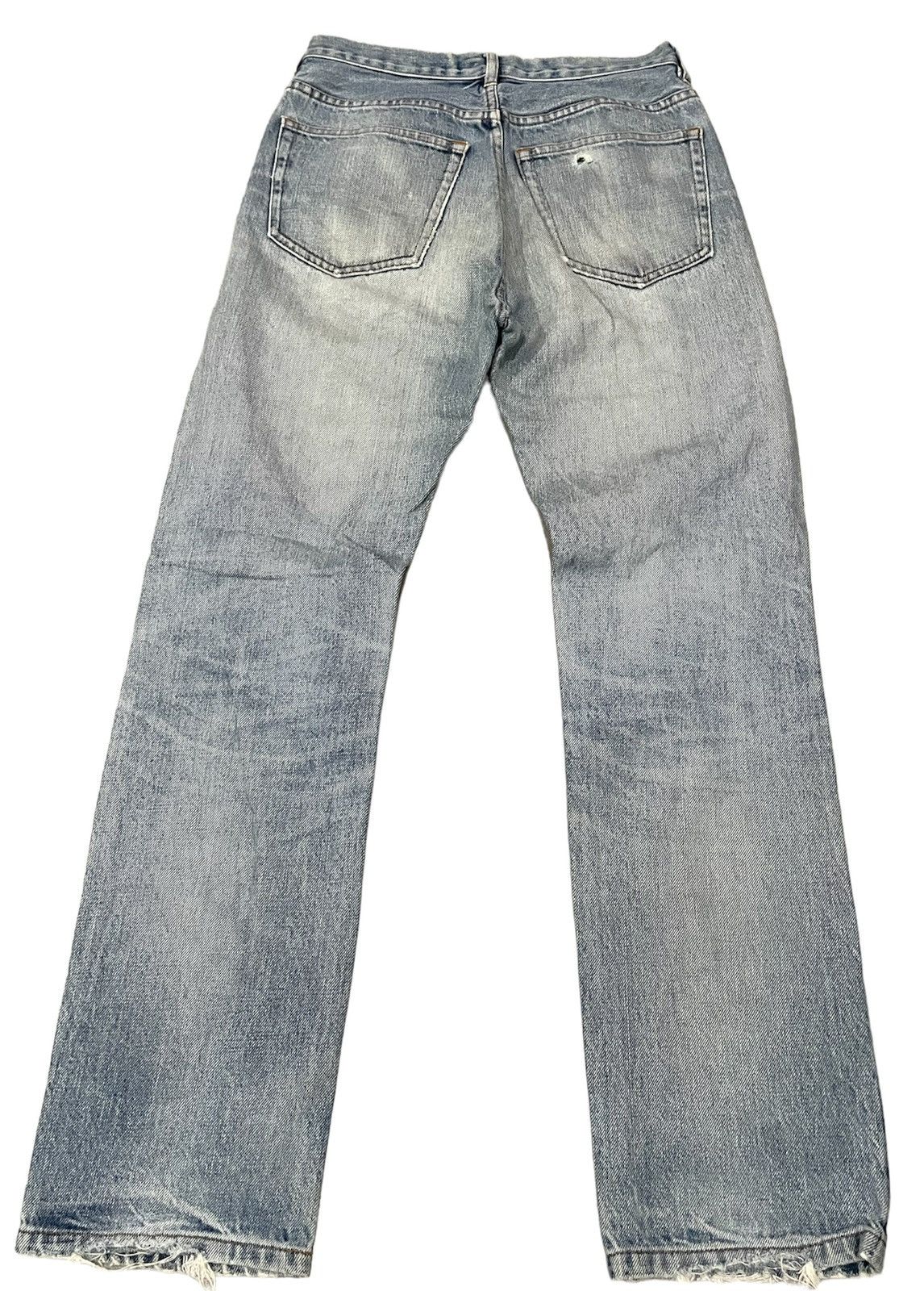 A.P.C. APC Selvedge Distressed Denim Size US 28 / EU 44 - 2 Thumbnail