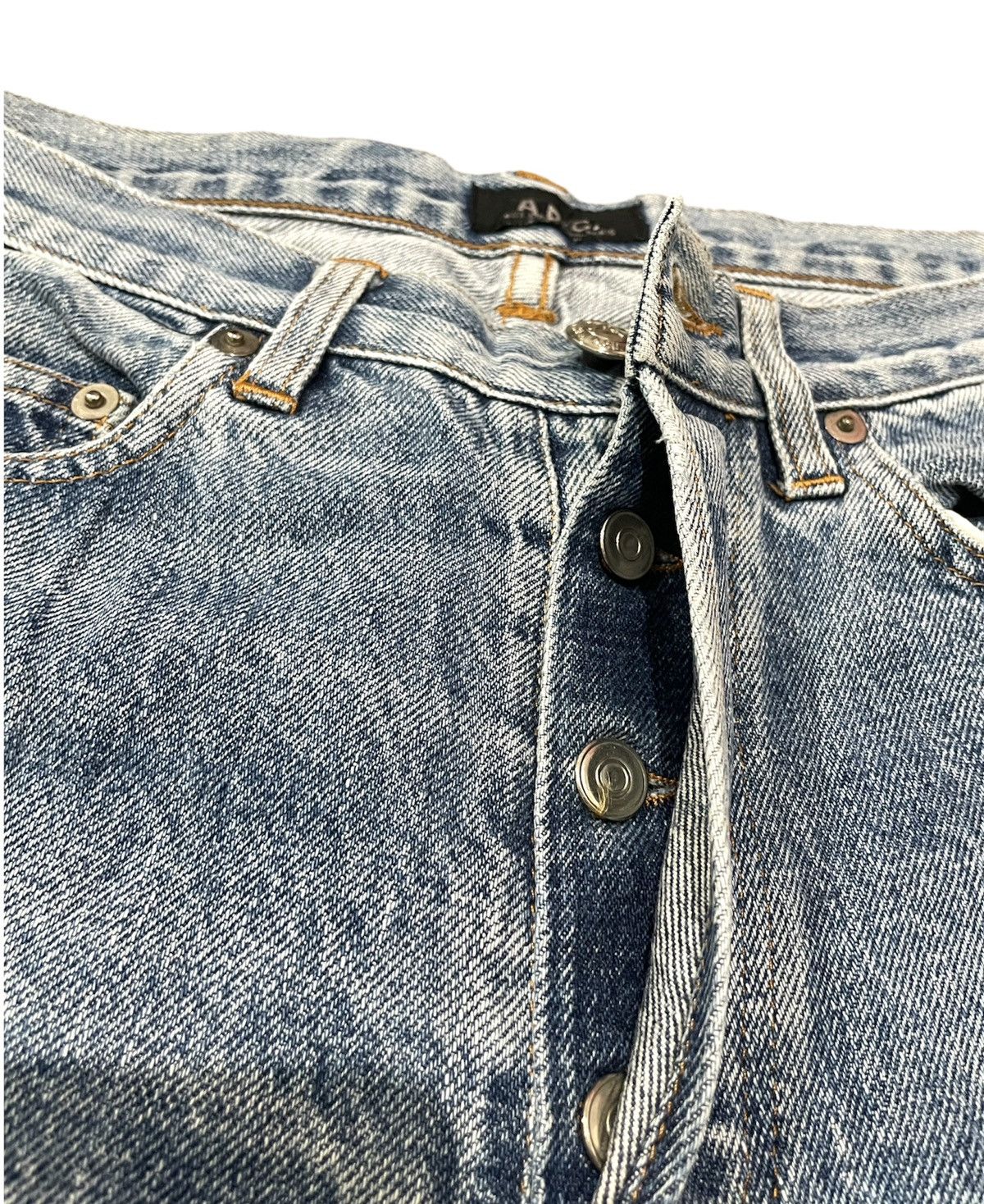 A.P.C. APC Selvedge Distressed Denim Size US 28 / EU 44 - 4 Thumbnail