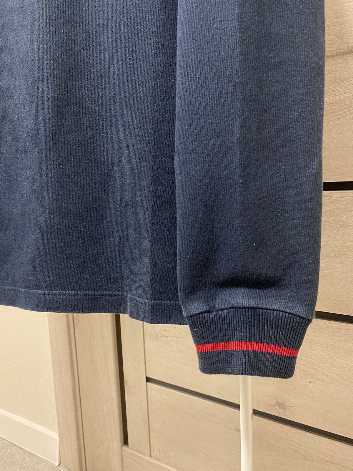 Napapijri × Vintage Napapijri Inventive Spirit Vintage Dark Navy Sweatshirt Size US L / EU 52-54 / 3 - 7 Thumbnail
