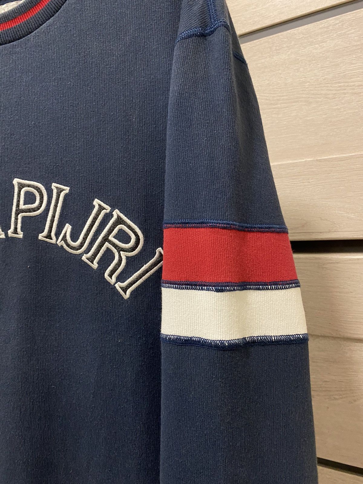 Napapijri × Vintage Napapijri Inventive Spirit Vintage Dark Navy Sweatshirt Size US L / EU 52-54 / 3 - 8 Thumbnail
