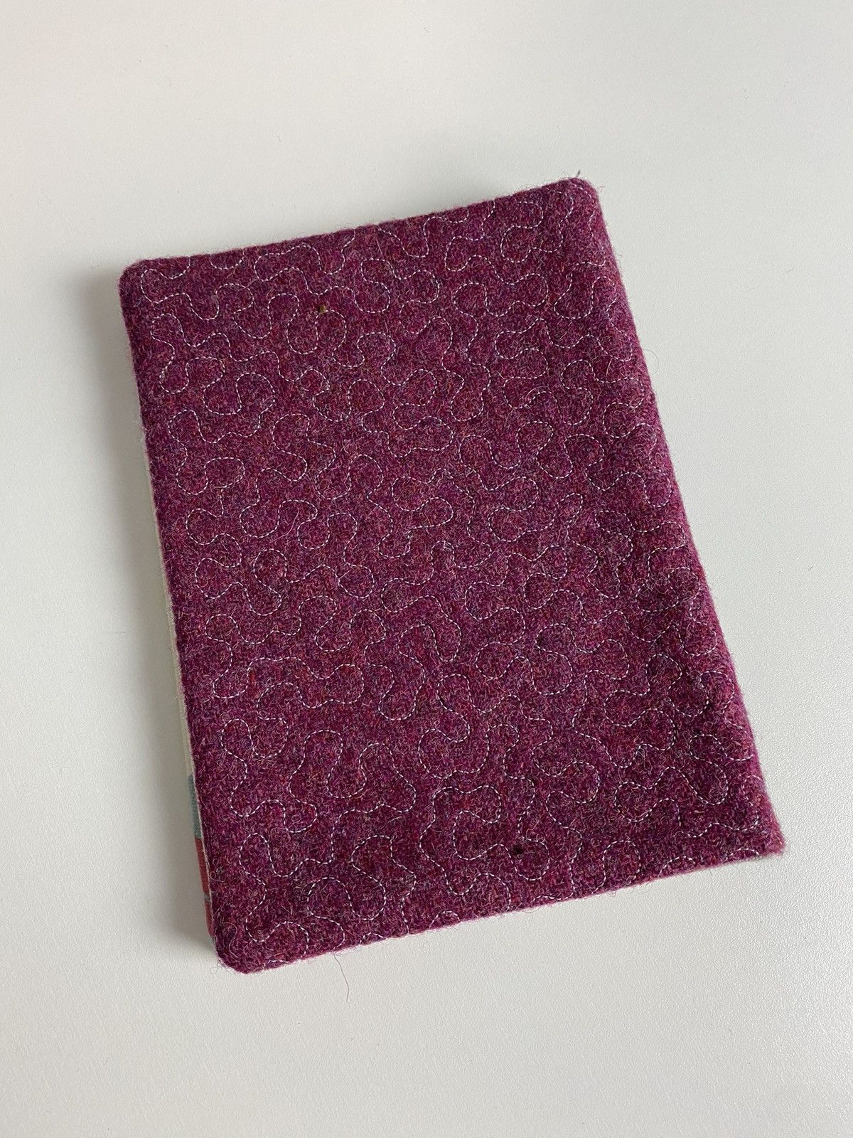 Harris Tweed Harris Tweed Wool Hand Woven Patchwork Notebook Cover Case Size ONE SIZE - 5 Thumbnail