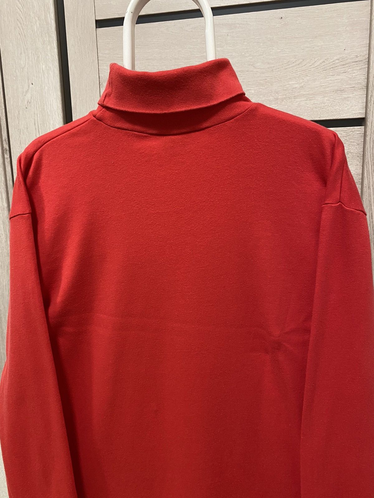 Champion × Vintage Champion Vintage Red Turtle Neck Long Sleeve Sweatshirt Size US XL / EU 56 / 4 - 7 Thumbnail
