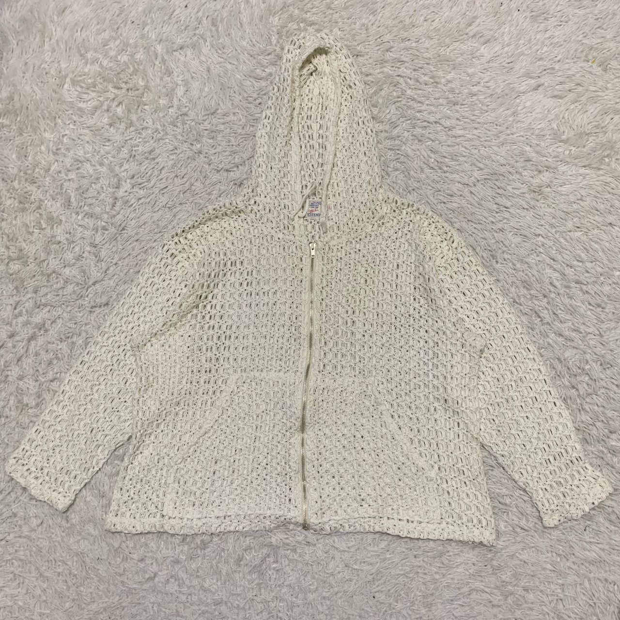 Japanese Brand Enjoy it Estemerl mesh hoodie jacket Size L / US 10 / IT 46 - 11 Thumbnail
