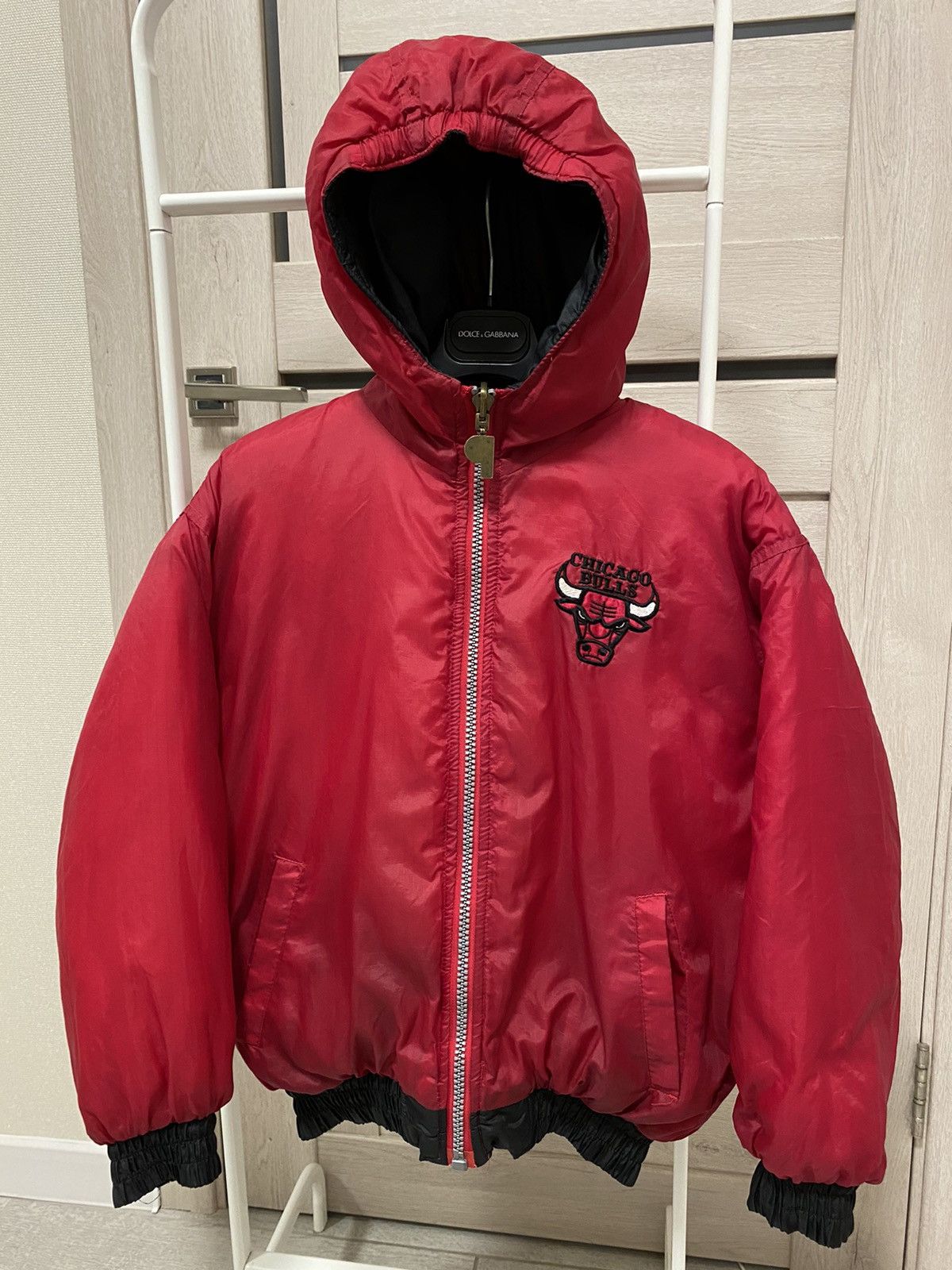 NBA × Vintage Vintage Chicago Bulls NBA Pro Player Big Logo Puffer Jacket Size US S / EU 44-46 / 1 - 14 Thumbnail