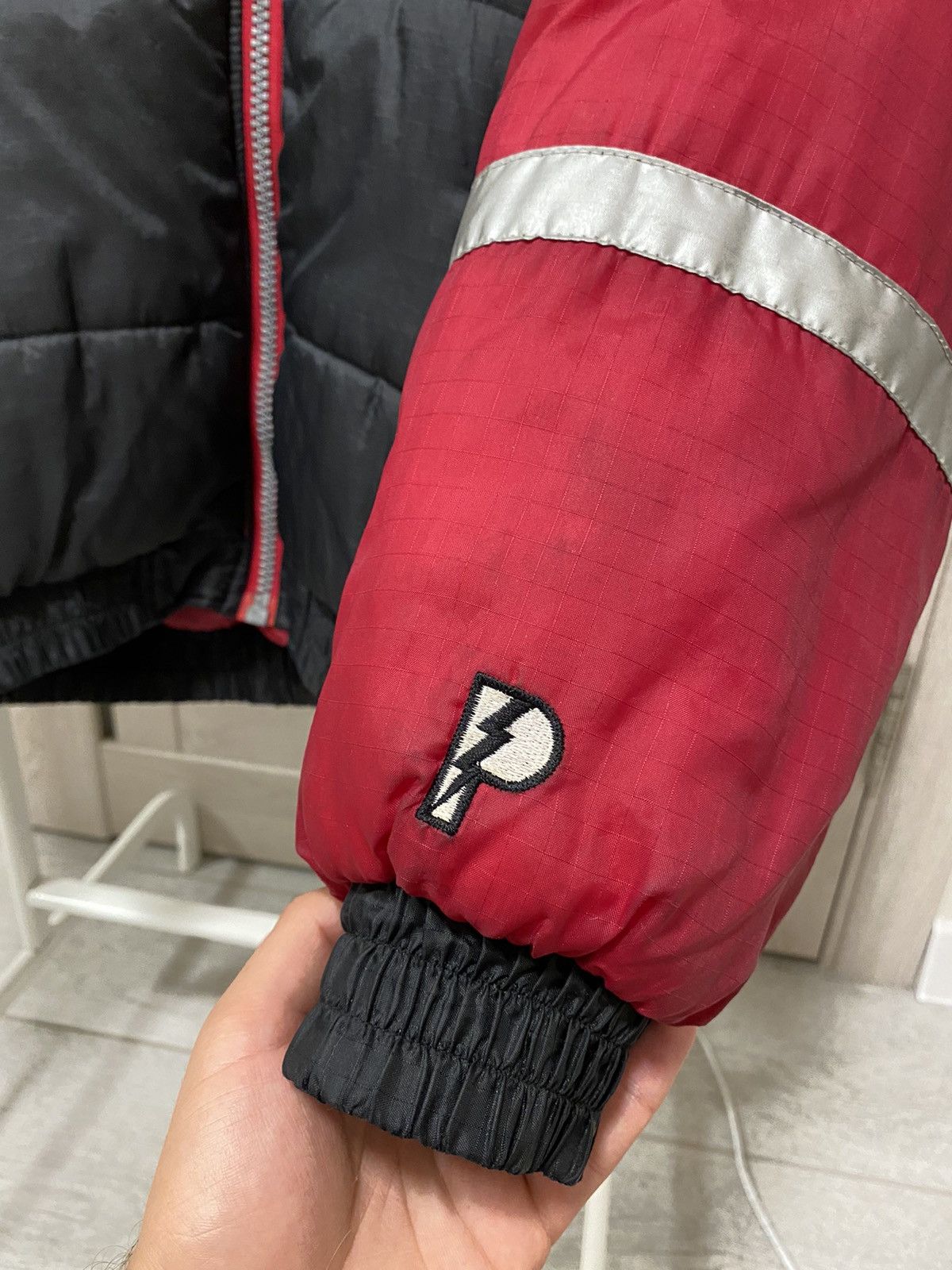 NBA × Vintage Vintage Chicago Bulls NBA Pro Player Big Logo Puffer Jacket Size US S / EU 44-46 / 1 - 6 Thumbnail